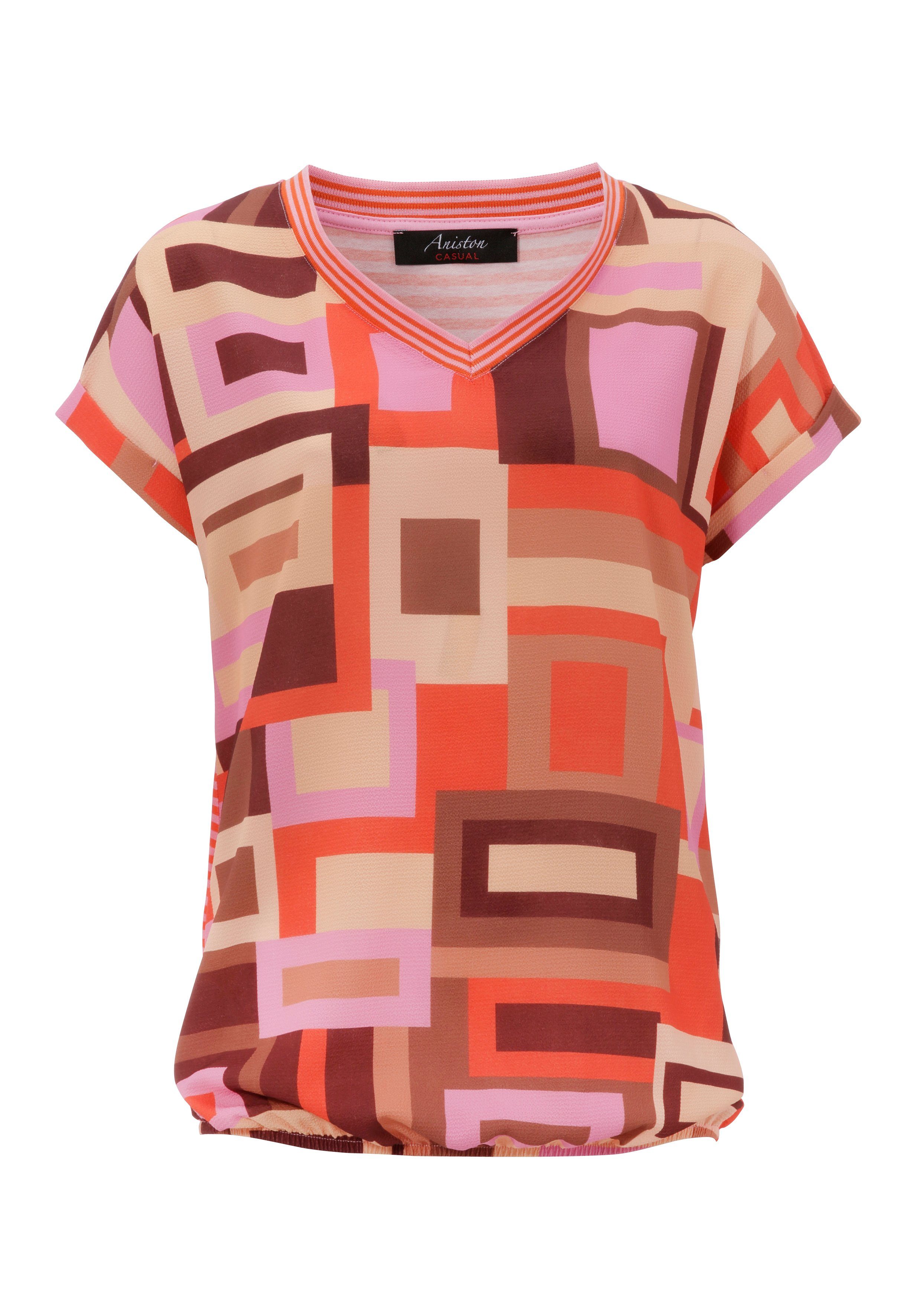 Aniston CASUAL T-shirt materiaal- en motievenmix