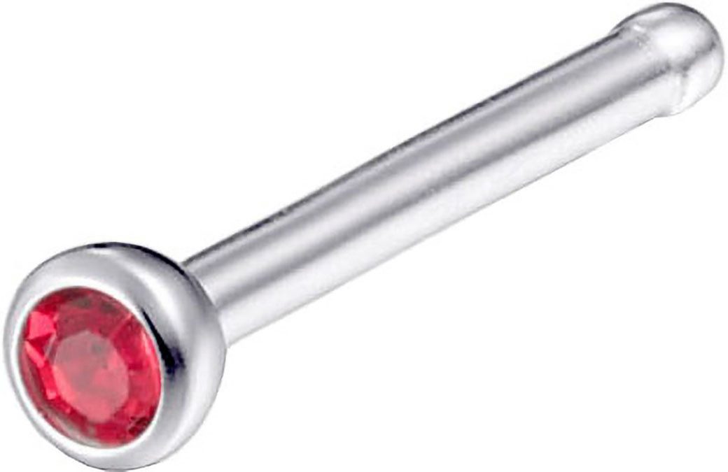 Firetti Neuspiercing-set Multipack sieraden cadeau roestvrijstalen piercing neussteker bloem (set 7-delig)