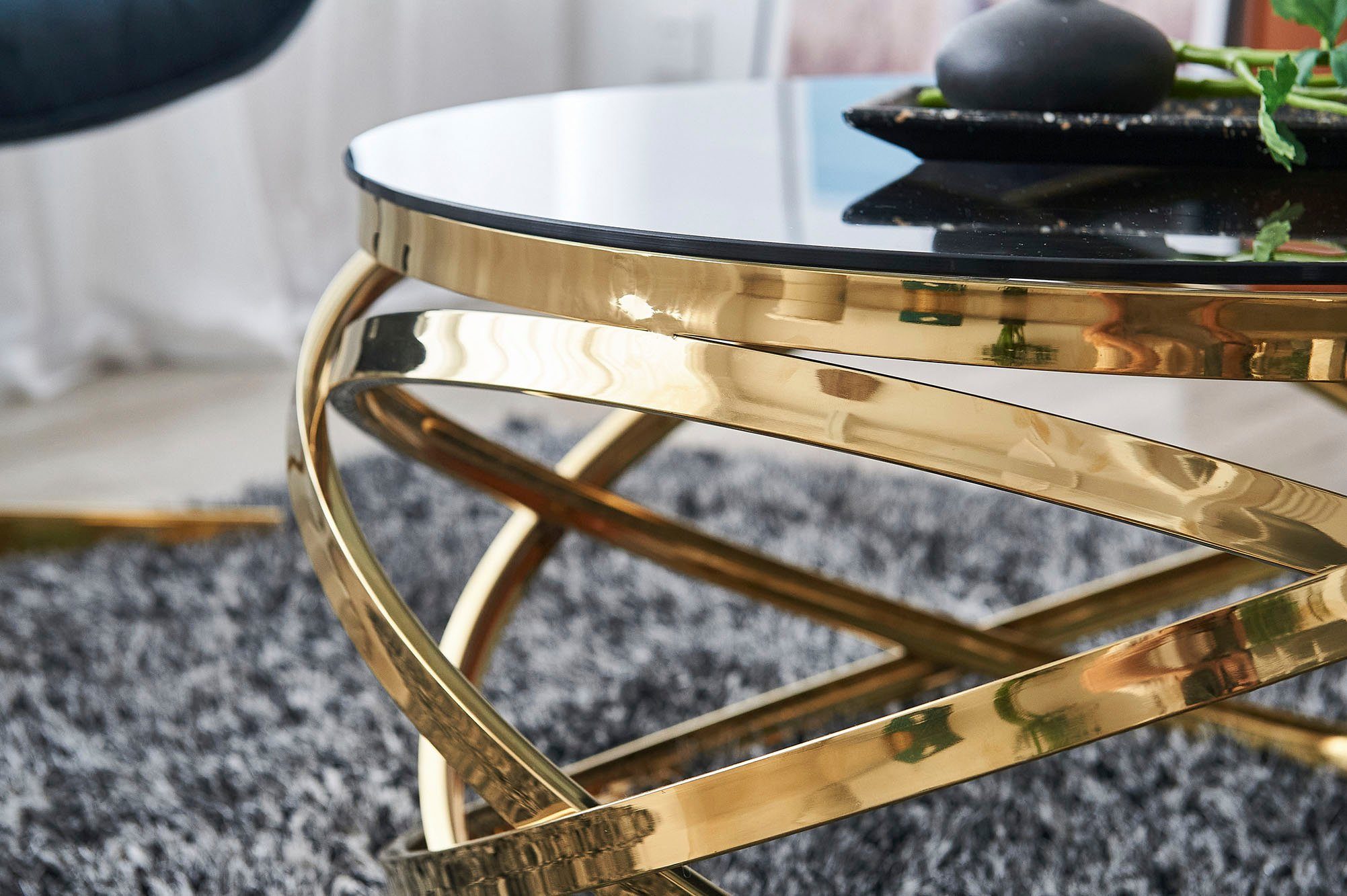 SalesFever Salontafel Frame gemaakt van roestvrij edelstaal