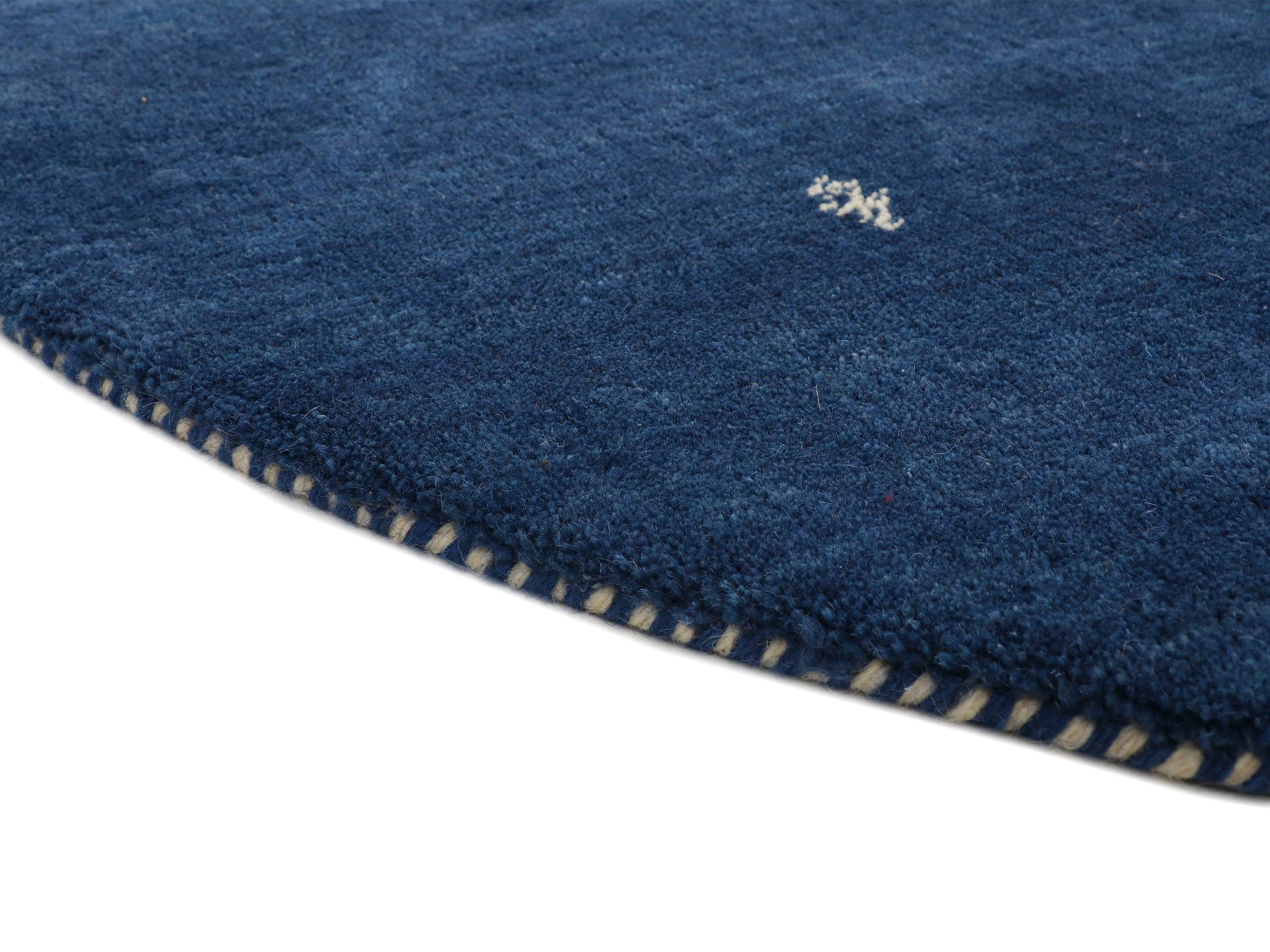 carpetfine Wollen kleed Gabbeh uni zuivere wol met de hand geweven, gabbeh diermotief warm omgevingsklimaat vele maten