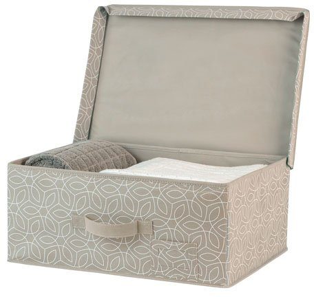 WENKO Organizer Modell Balance ademend opbergdoos voor kleding, tijdschriften & foto's