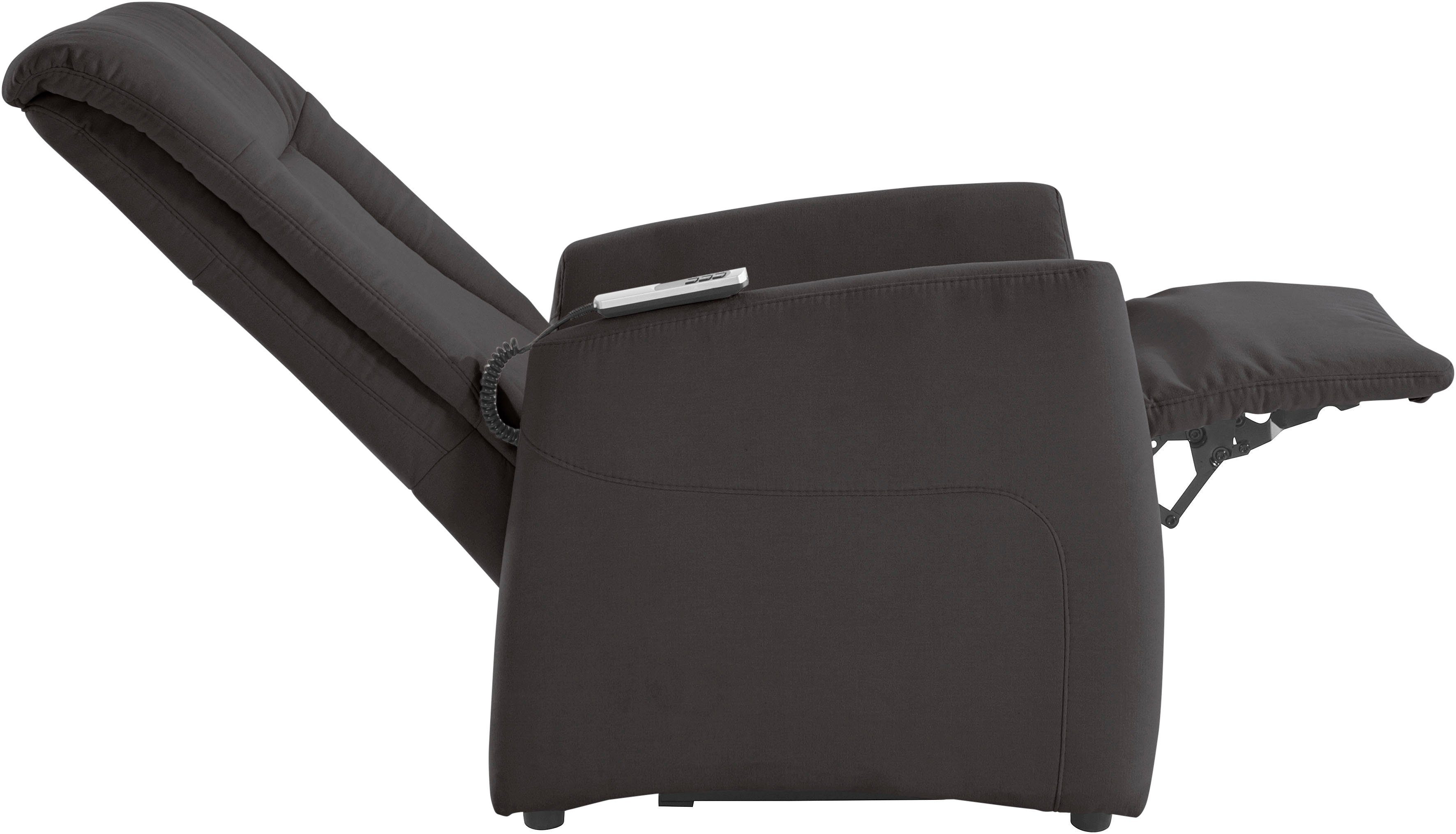 sit&more Relaxfauteuil MELISSA naar keuze elektrisch of handmatig verstelbaar, optioneel opstahulp