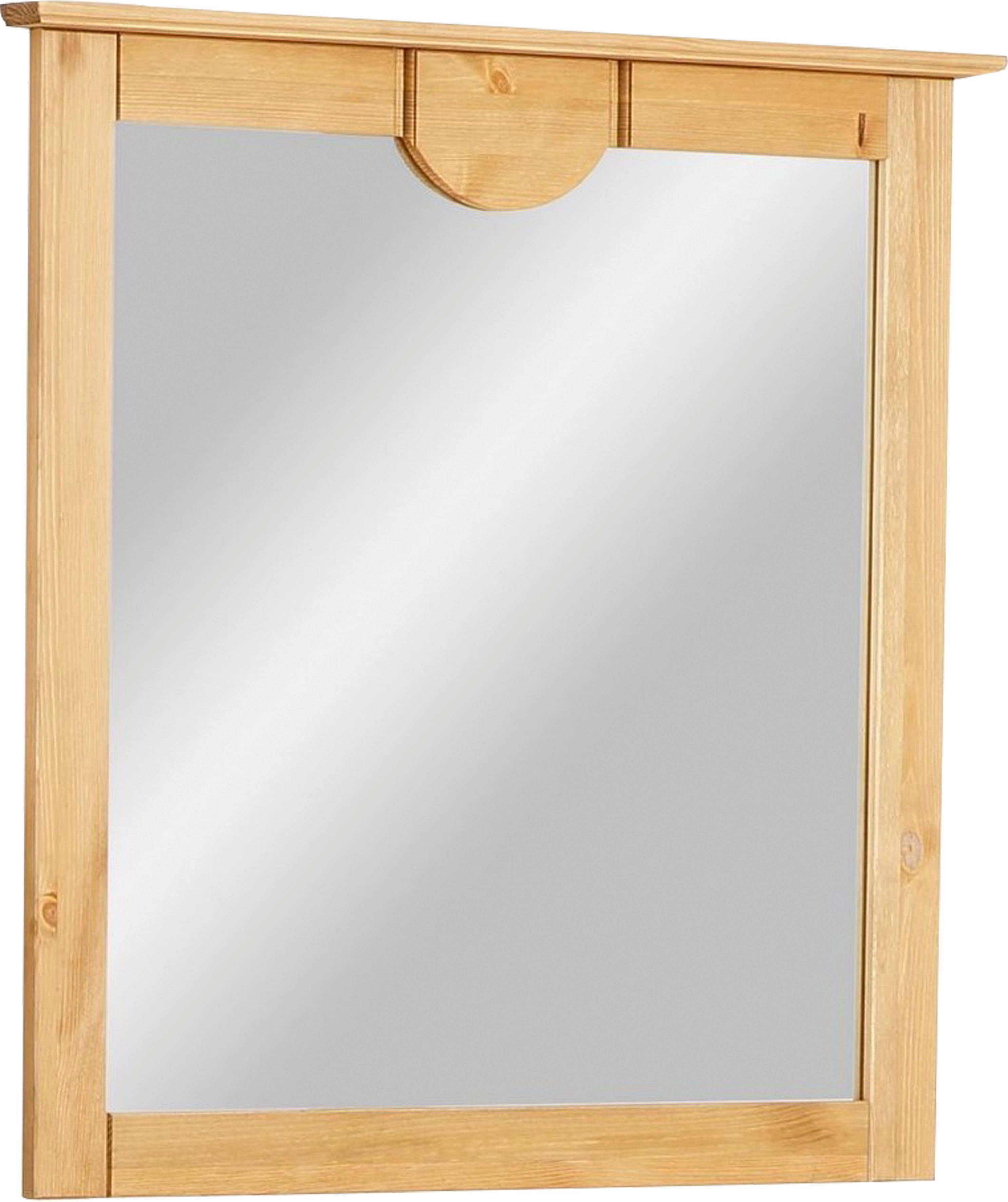 Home affaire Garderobespiegel Klera Frame van massief grenen, FSC®, breedte 81 cm