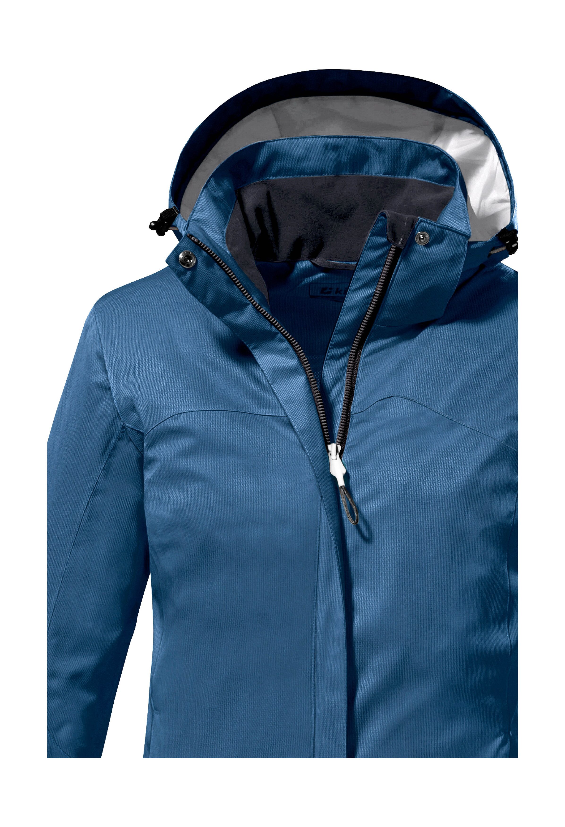 Killtec Outdoorjack KOS 133 WMN JCKT Water- en winddichte damesjack met afneembare capuchon, PFAS-vrij