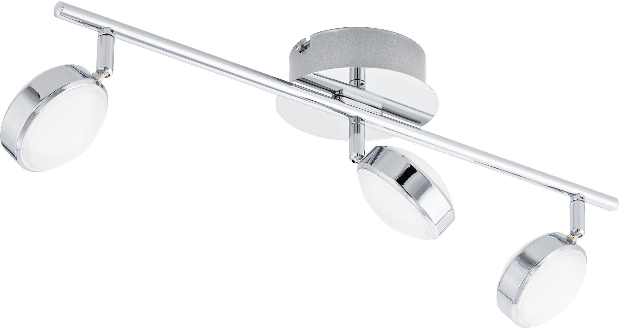 EGLO Led-plafondlamp Salto Led plafondlamp plafondlampen zilver