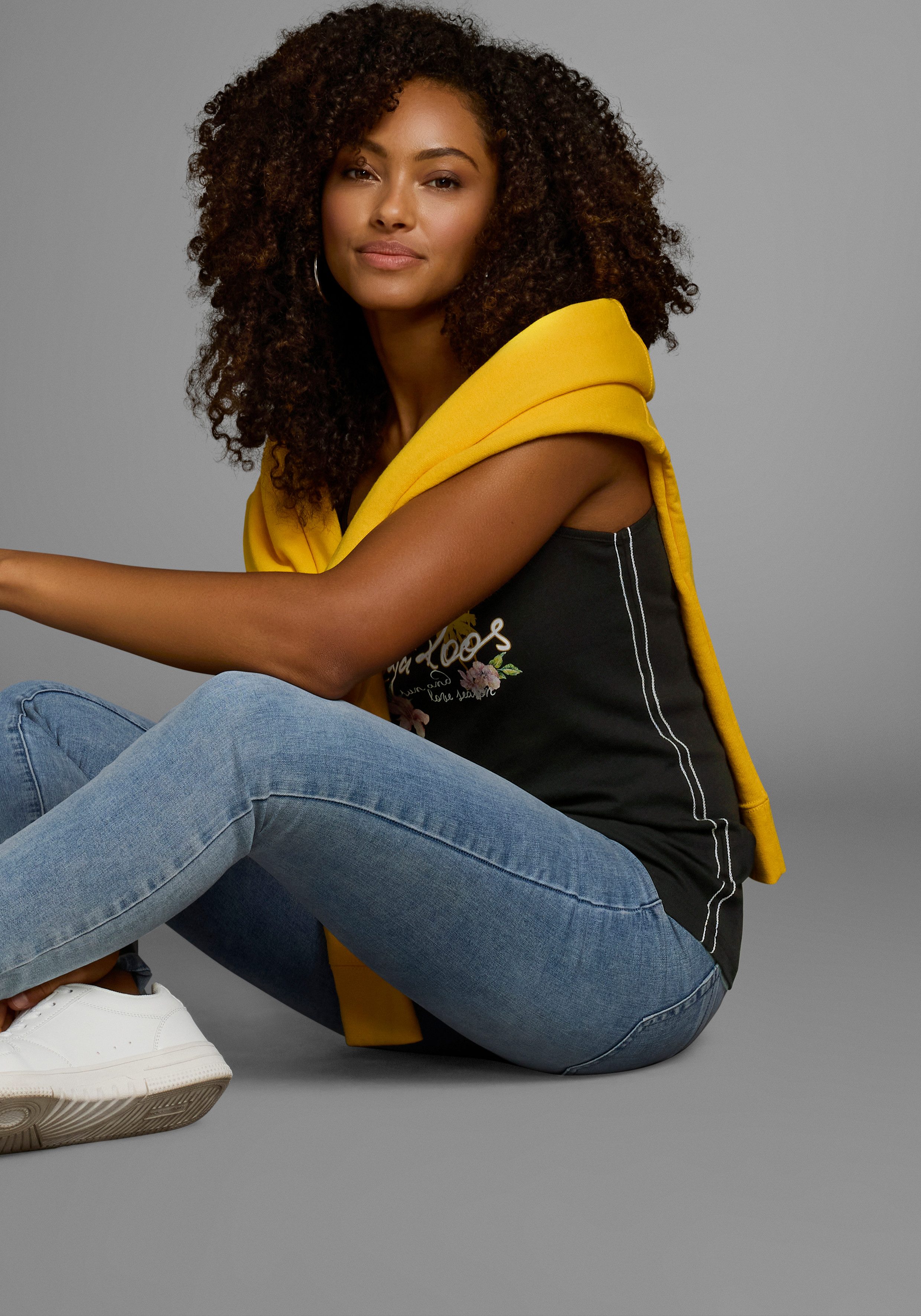 KangaROOS Tanktop met elegante frontprint