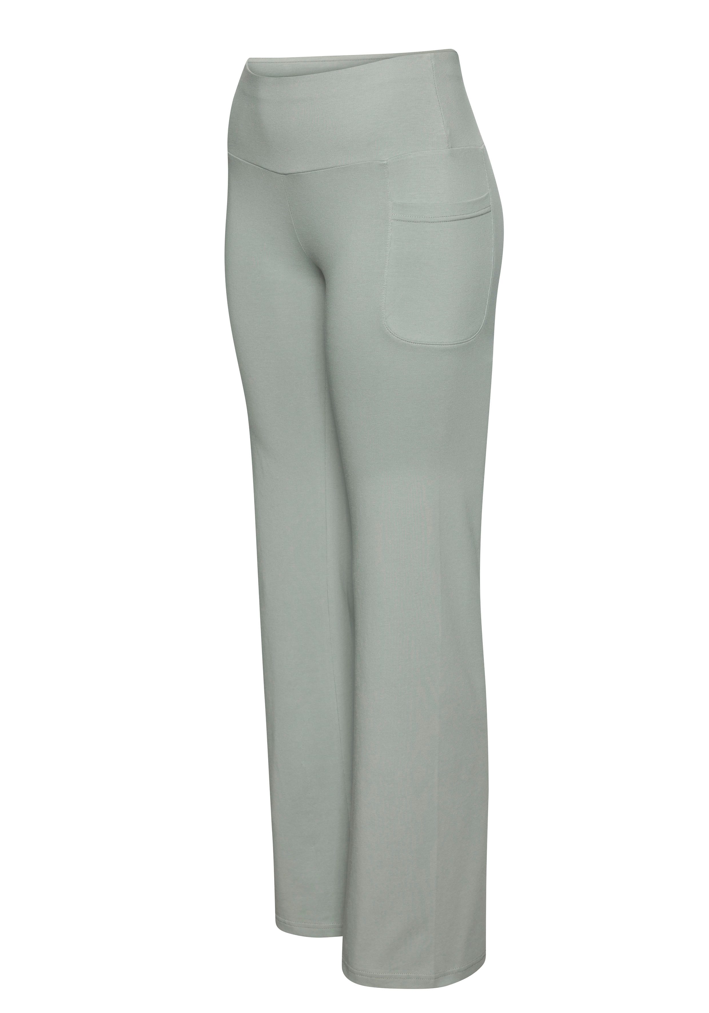 active by Lascana Jazzpants met telefoontas, loungewear