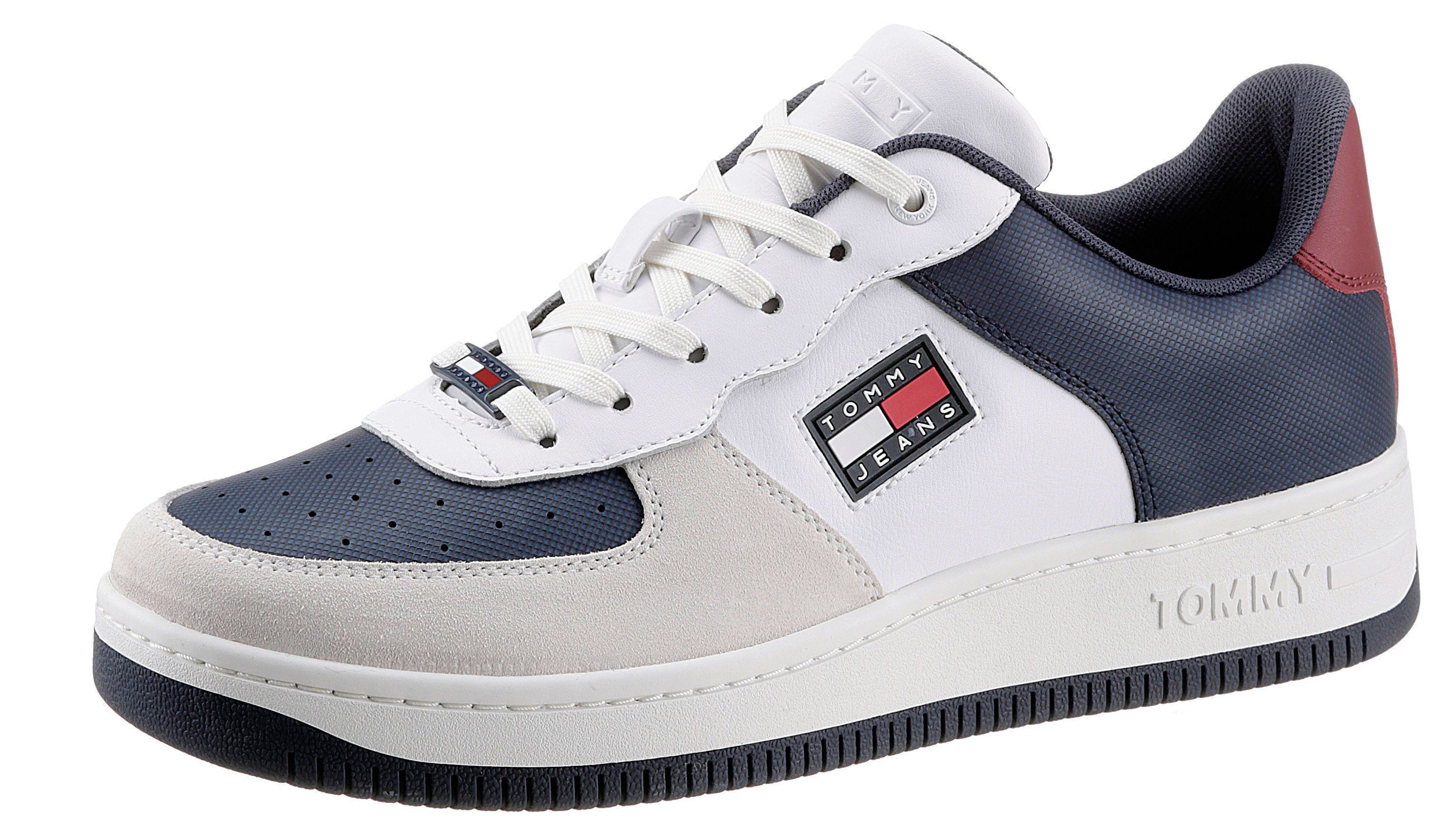 TOMMY JEANS Sneakers BASKET VARSITY CUPSOLE in kenmerkende tommy-kleuren  online kopen | OTTO