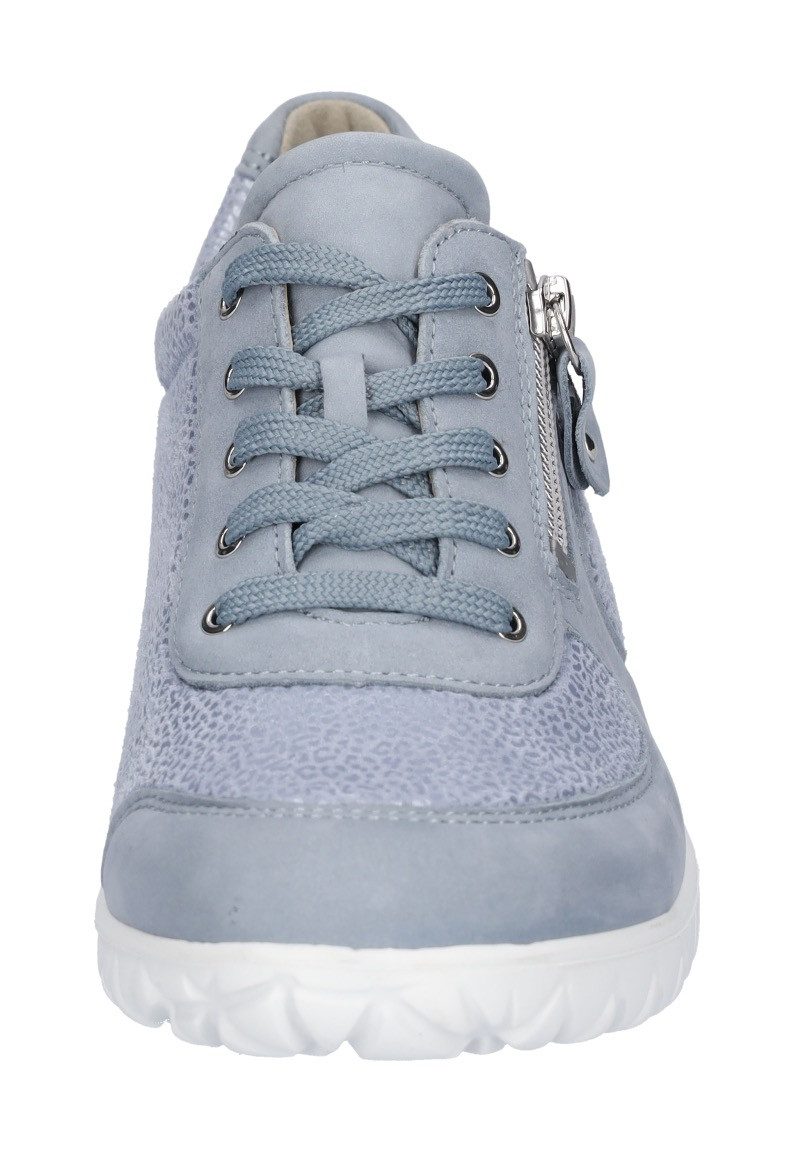 Waldläufer Veterschoenen HAVY-SOFT vrijetijdsschoen, lage schoen, comfortschoen met rits, h-wijdte