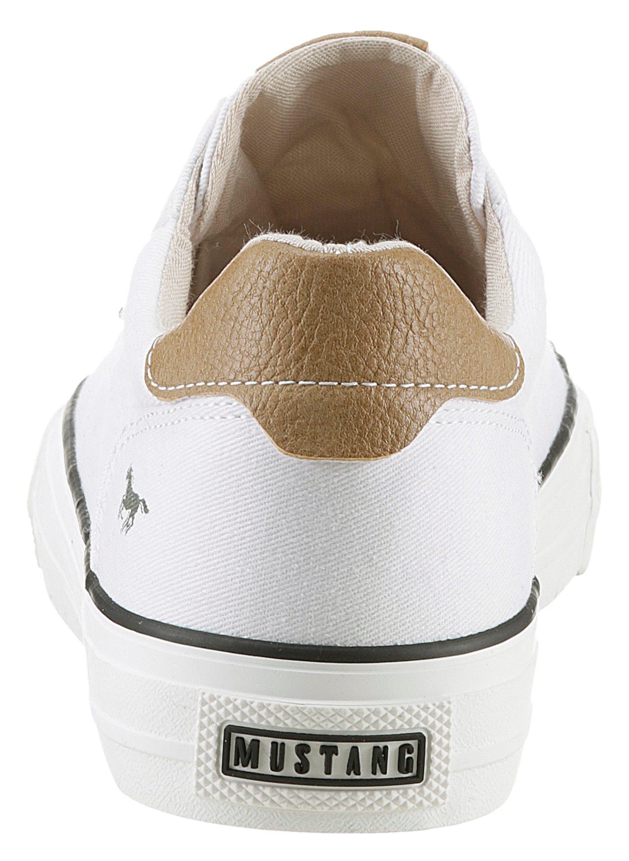 Mustang Shoes Sneakers , vrijetijdsschoen, lage schoen, veterschoen, met rubberen kap