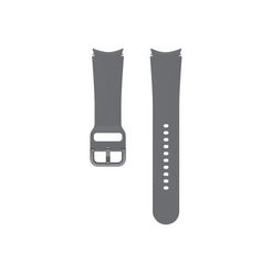 samsung smartwatch-armband sport band (20 mm, m-l) grijs