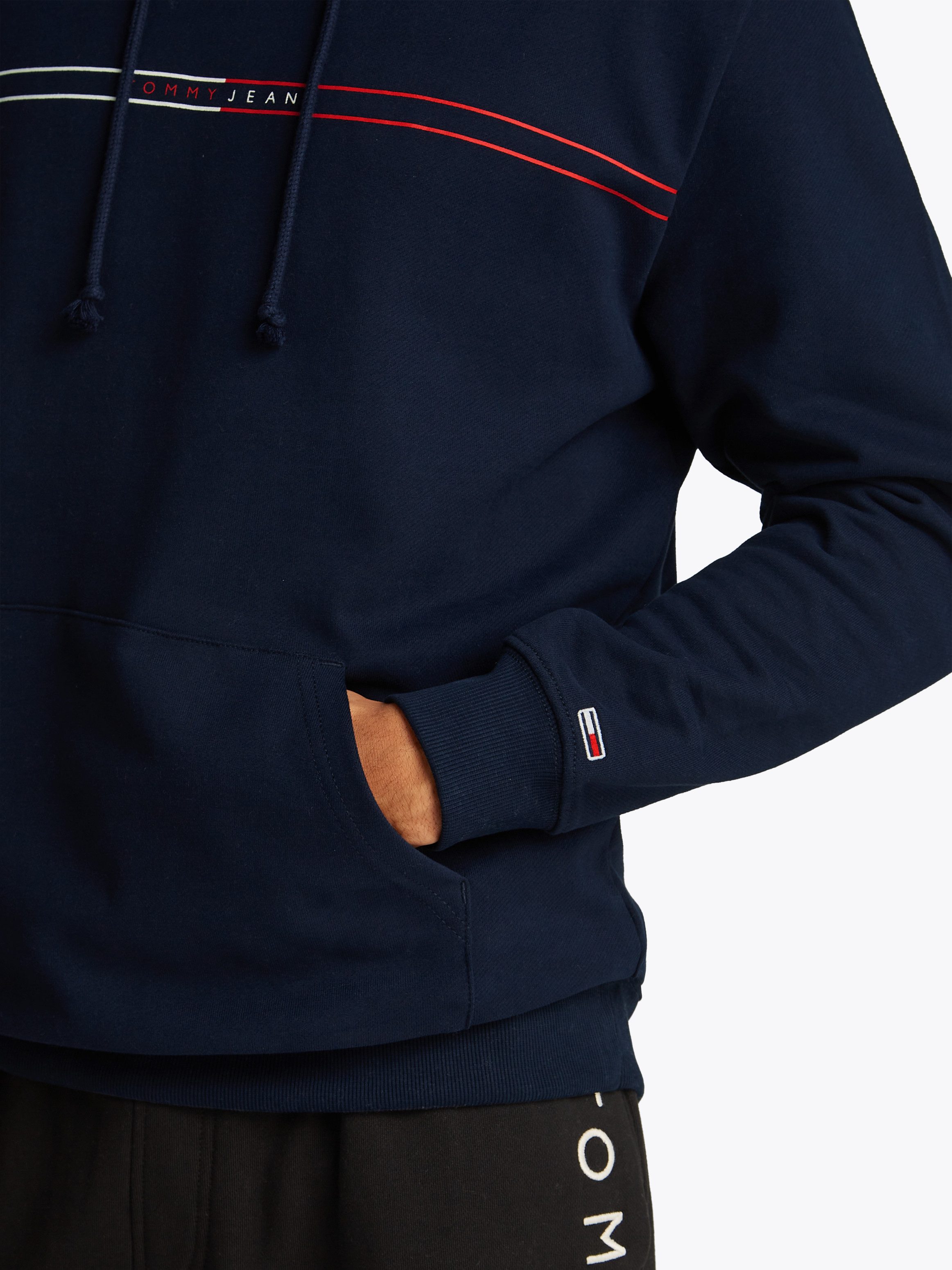 Tommy Jeans Plus Hoodie TJM REG ENTRY GRAPHIC HOODIE EXT