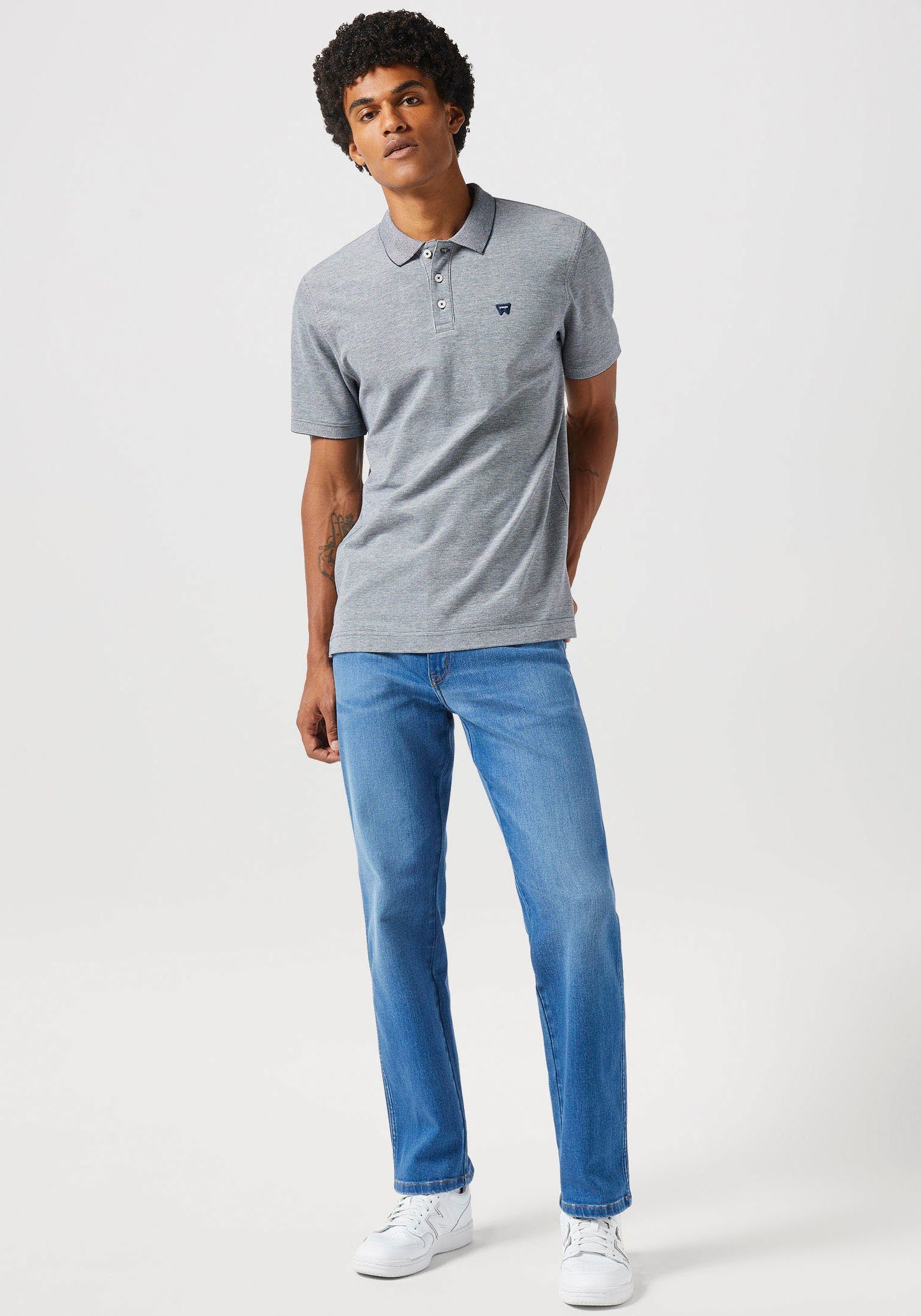 Wrangler Straight jeans TEXAS FREE TO STRETCH Vrij om te rekken materiaal