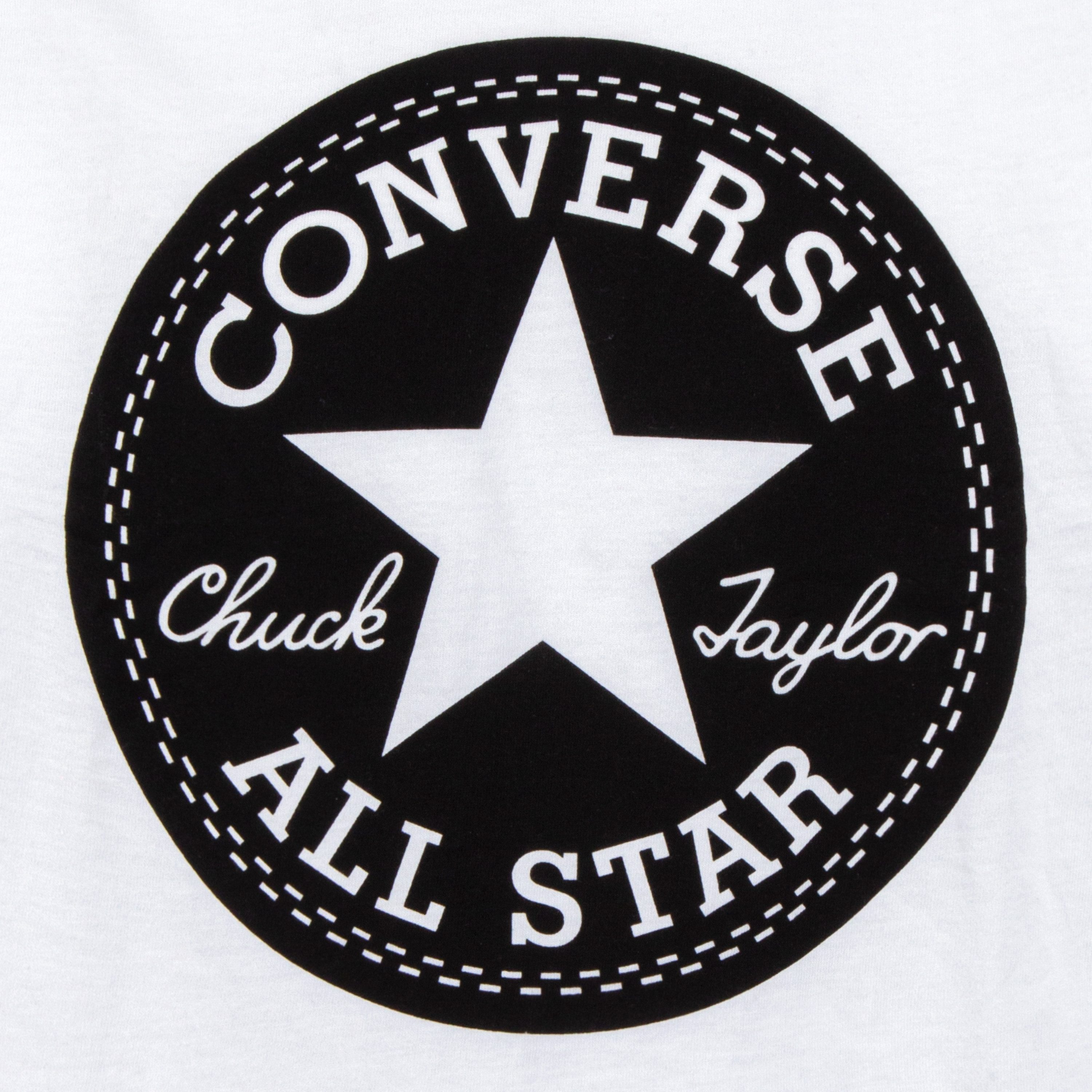 Converse T-shirt Cropped stijl voor meisjes