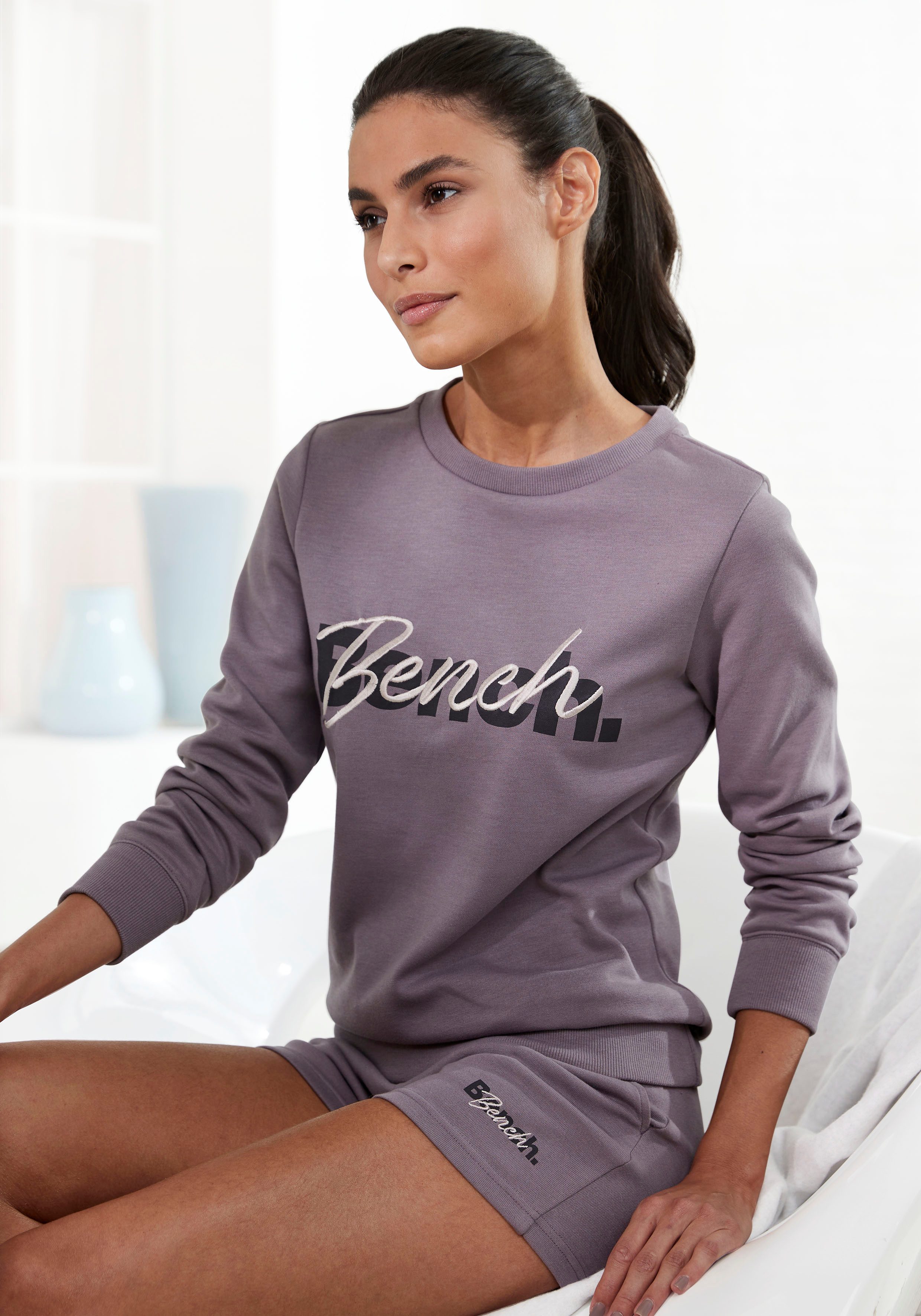 Bench. Sweatshirt met logoprint