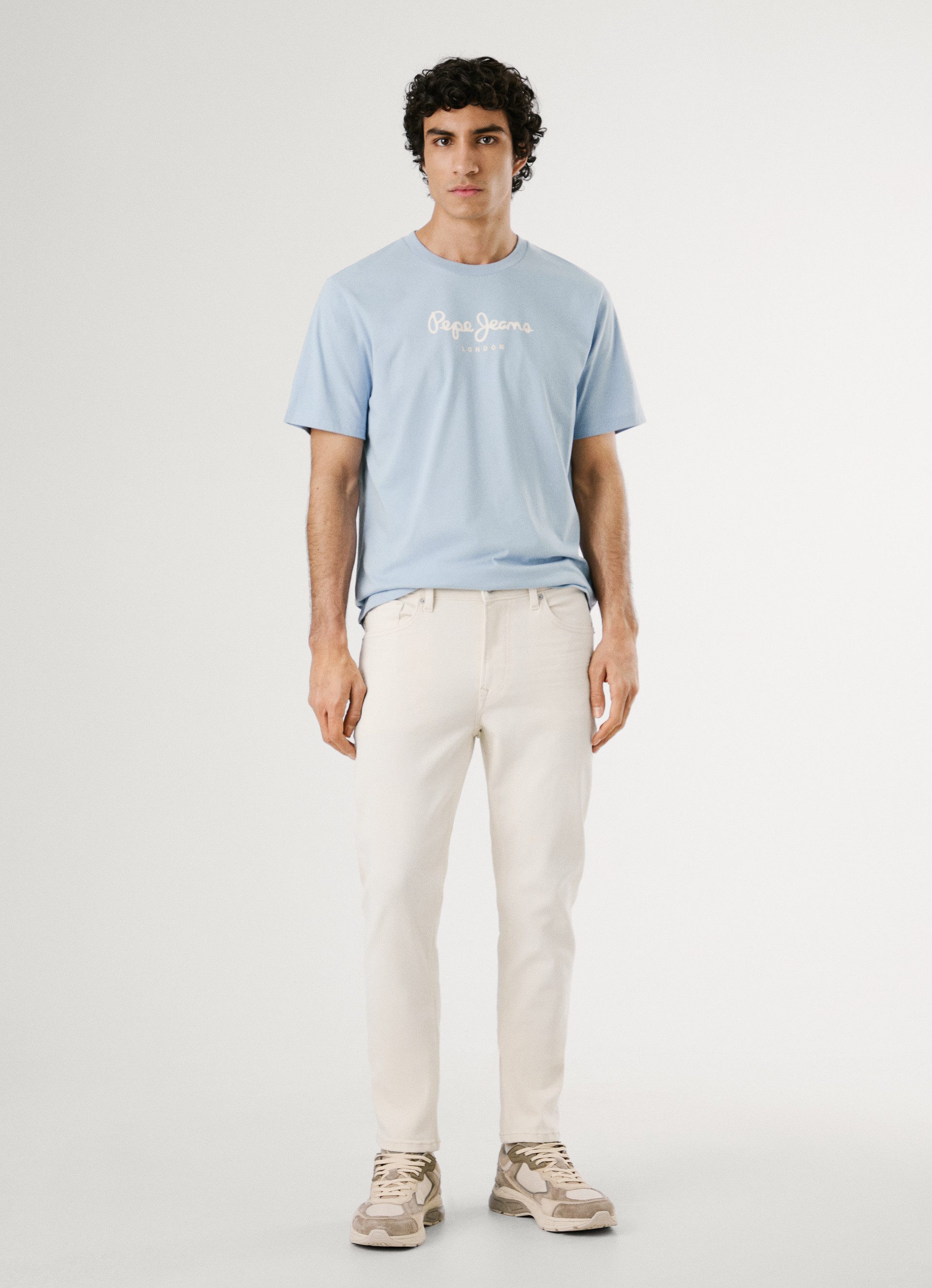 Pepe Jeans Shirt met ronde hals EGGO