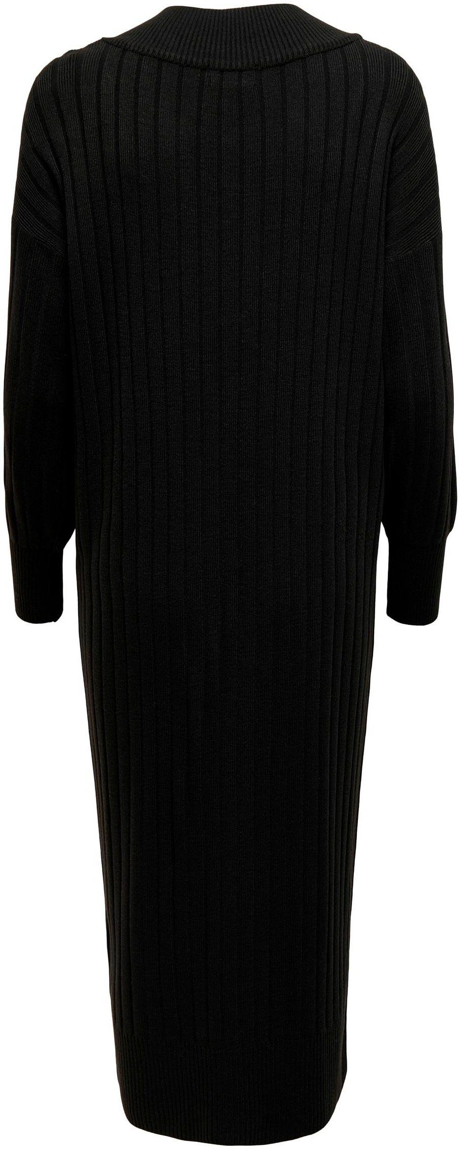 Only Gebreide jurk ONLNEW TESSA L/S MIDI V DRESS