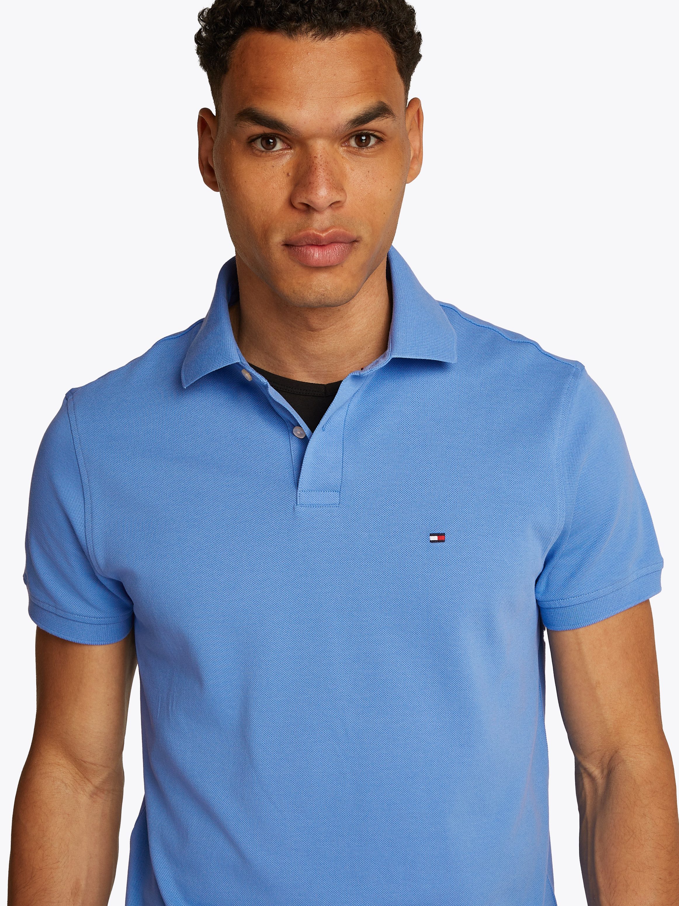 Tommy Hilfiger Poloshirt 1985 REGULAR POLO met contraststrepen in de kraag