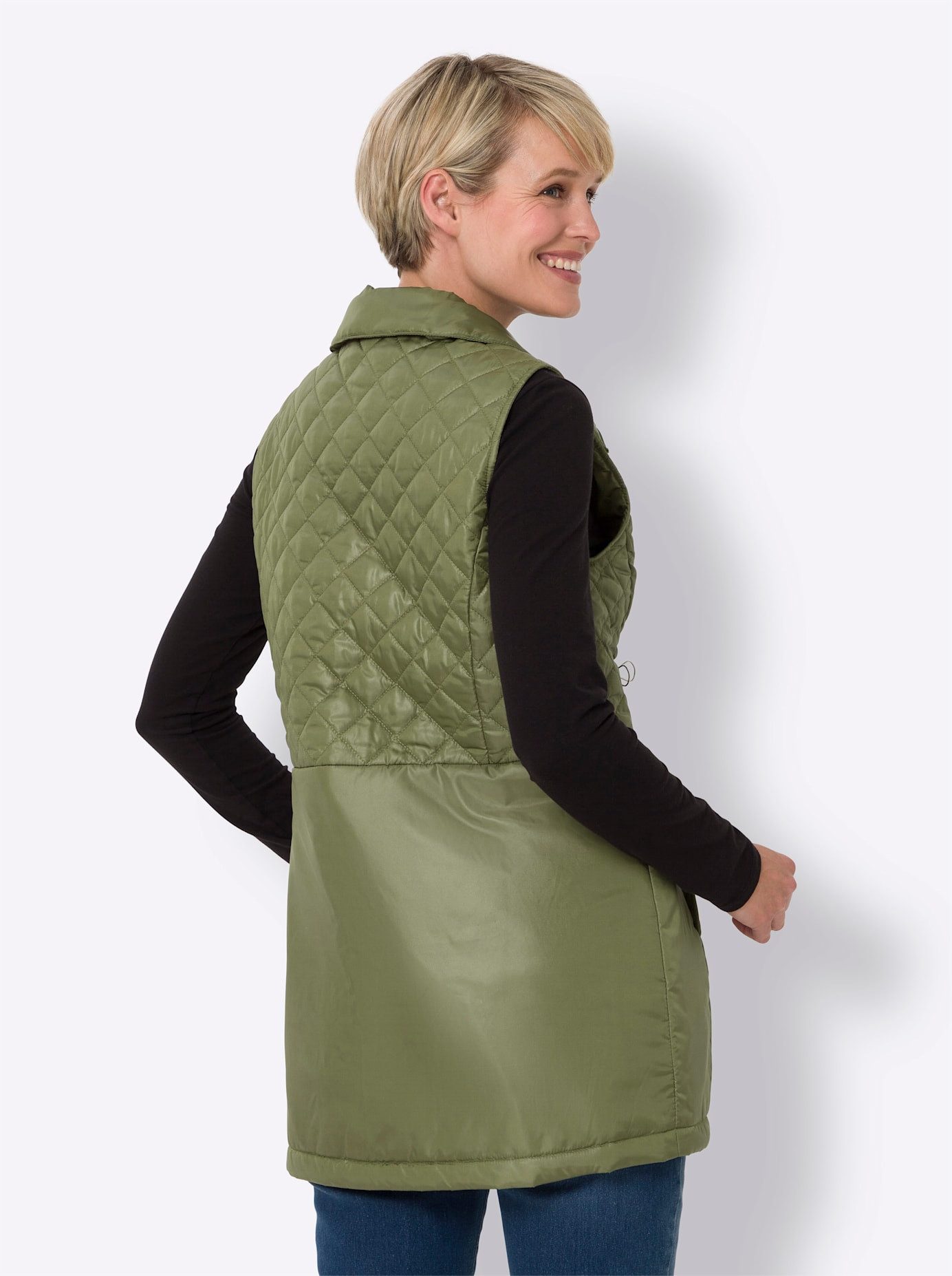 Classic Basics Lang gilet
