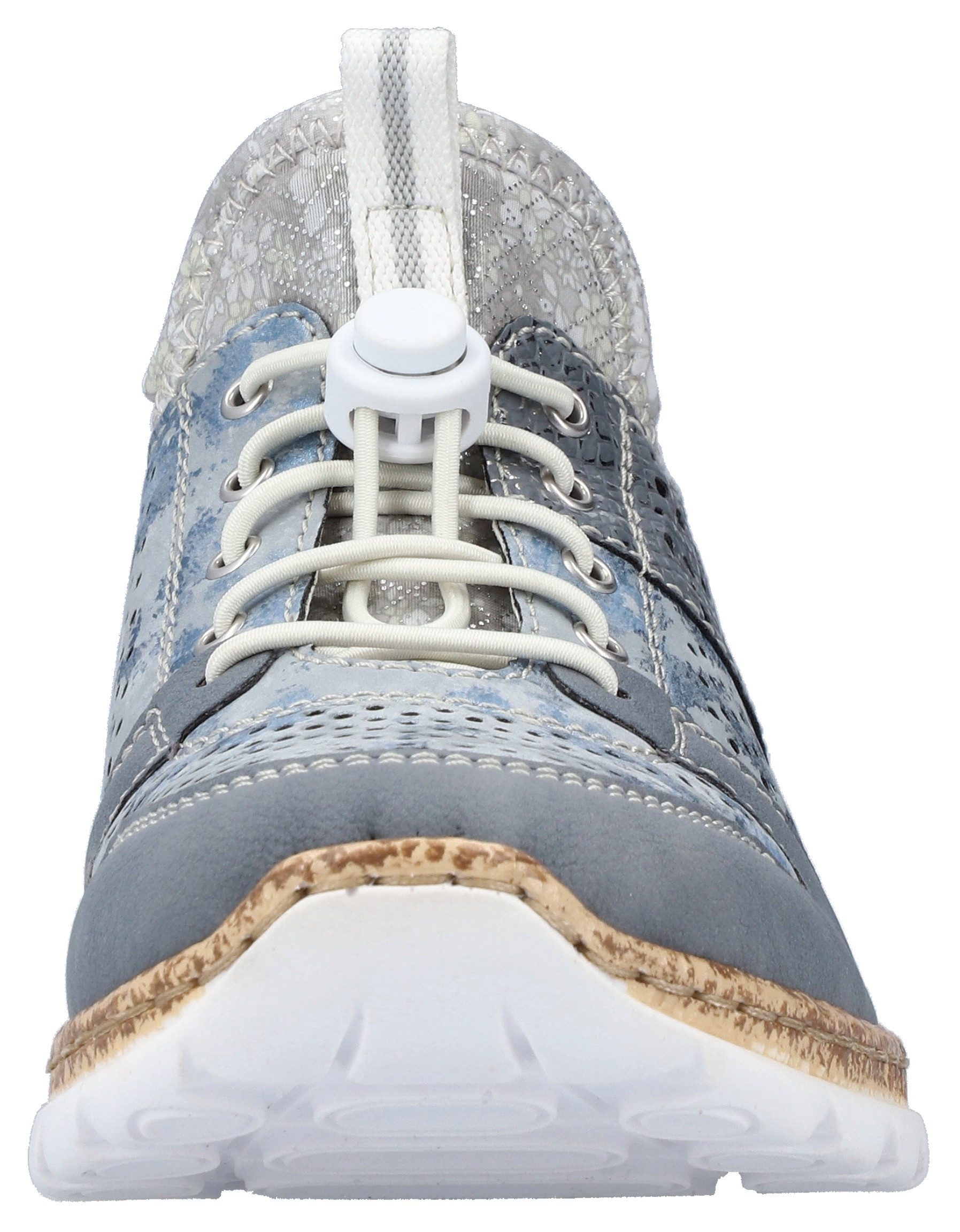 Rieker Slip-on sneakers Slipper, instapschoen met memo soft uitrusting