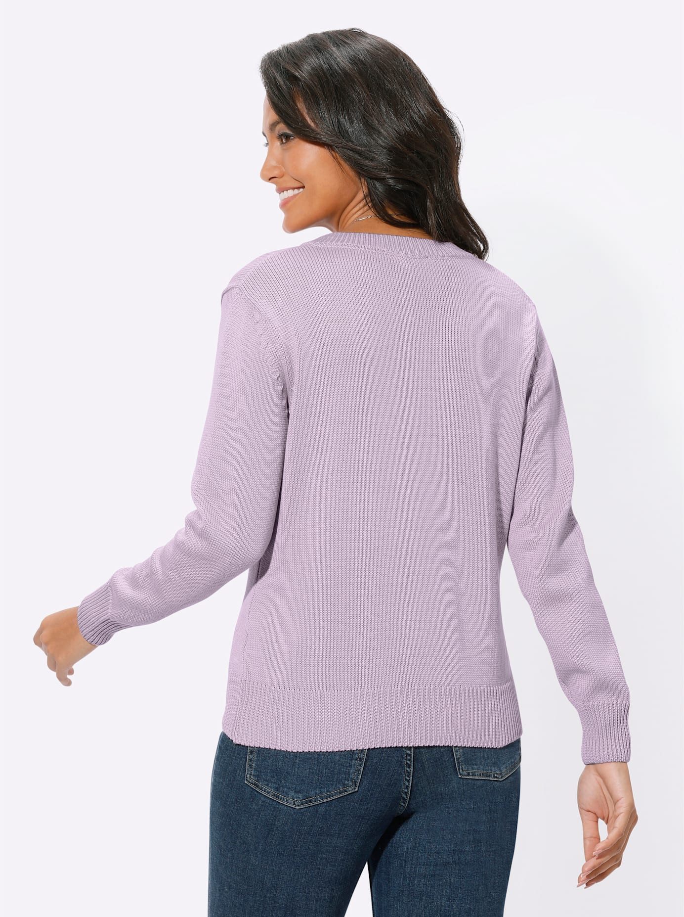 Casual Looks Trui met V-hals Trui