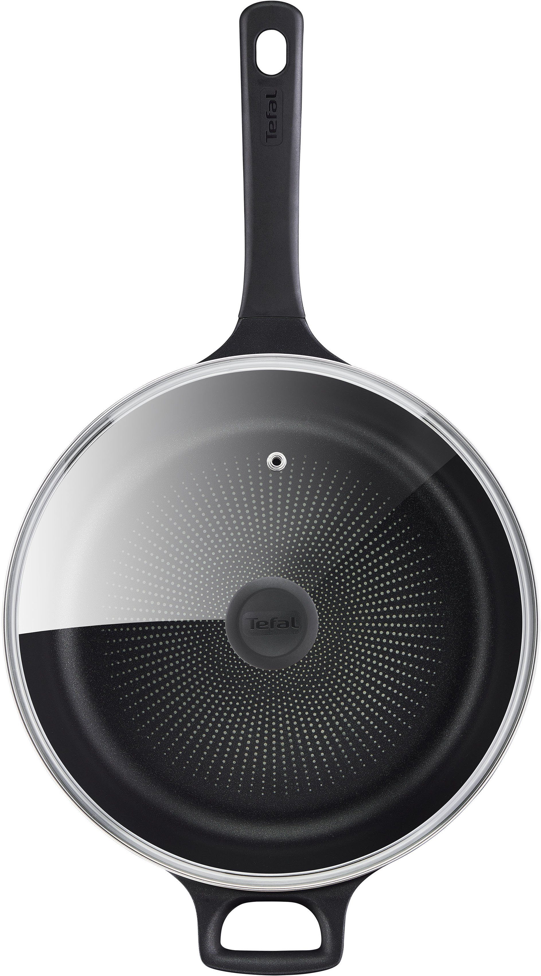 Tefal Hapjespan Trattoria Pro Robuust, anti-aanbaklaag, temperatuurindicator, 28 cm, inductie