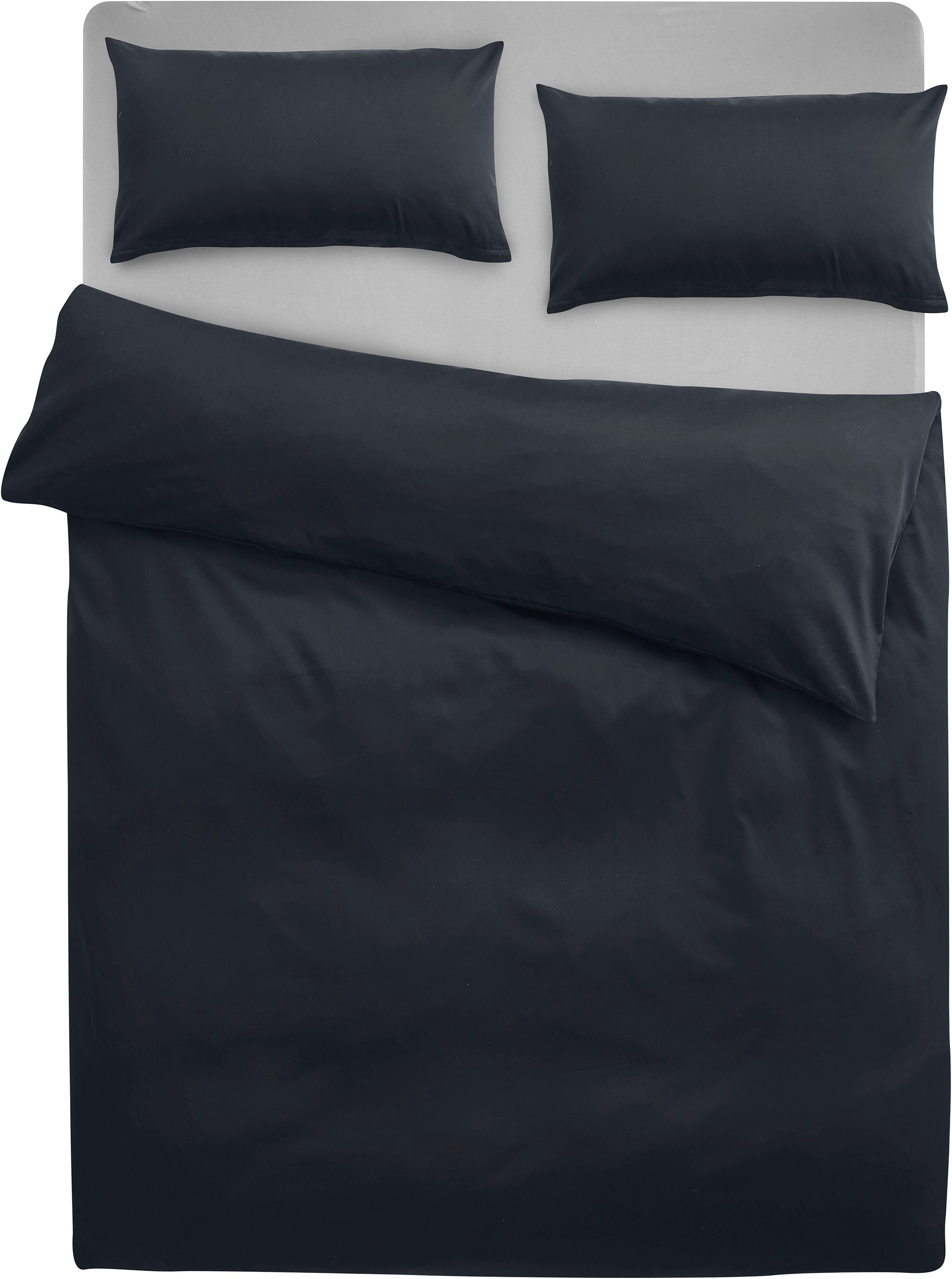 Guido Maria Kretschmer Home&Living Beddengoed Mila in 135x200, 155x220 of 200x200 cm Mako-satin, beddengoed van katoen, effen beddengoed