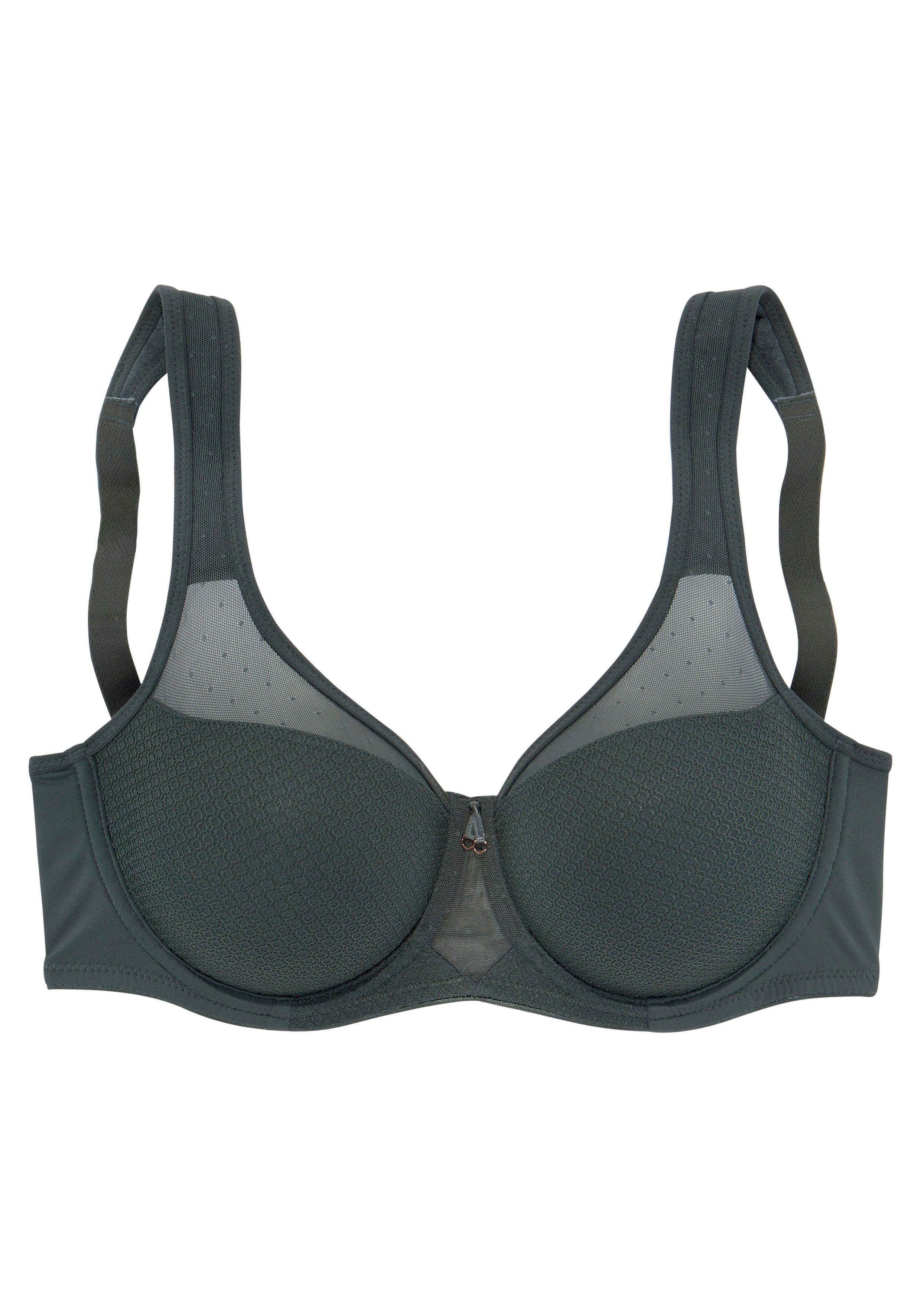 Nuance Minimizer-bh met beugel en transparante netinzetten in de bovenste cup