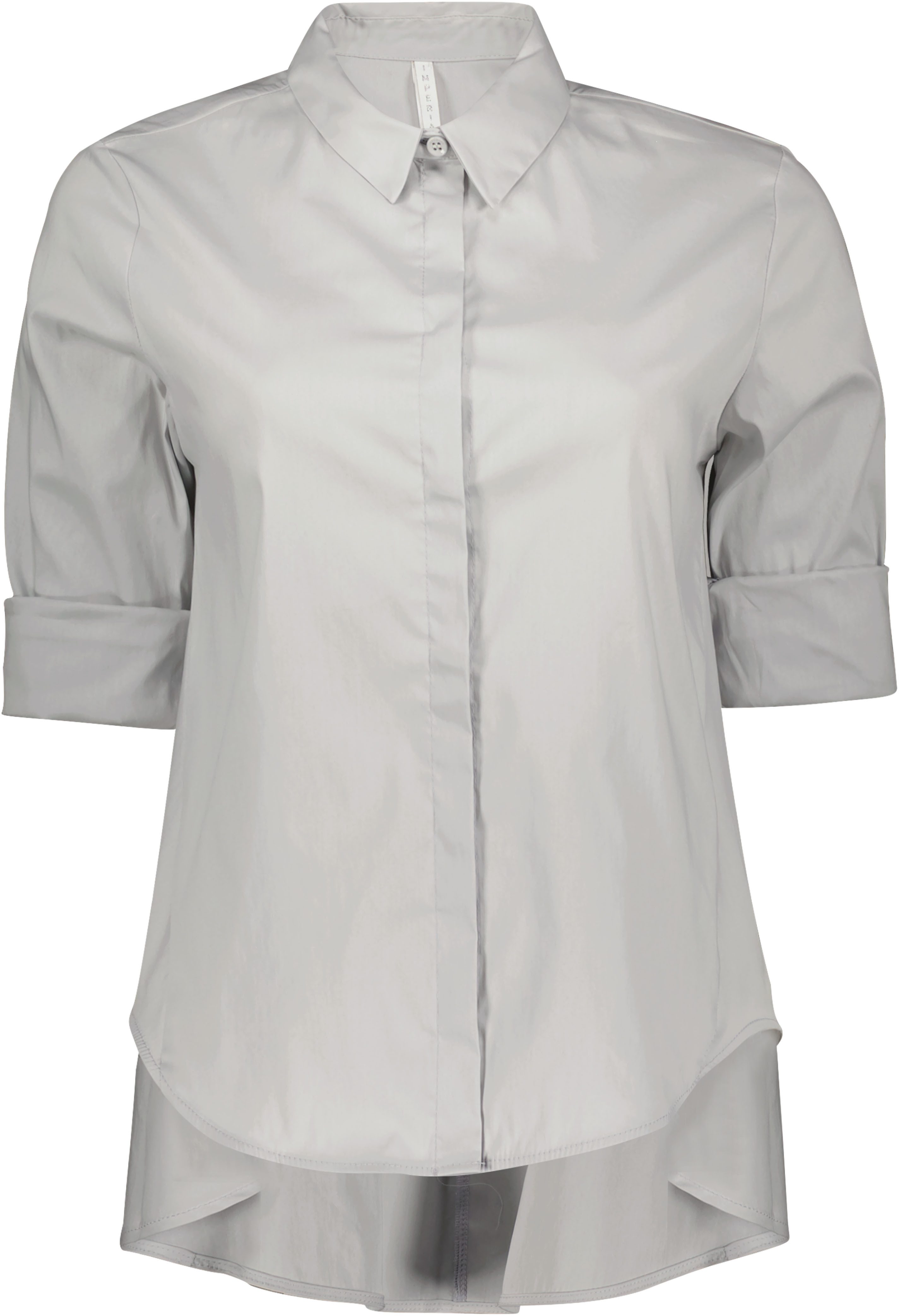 IMPERIAL Klassieke blouse IMP-C ED4BBE klokkend model met boogzoom
