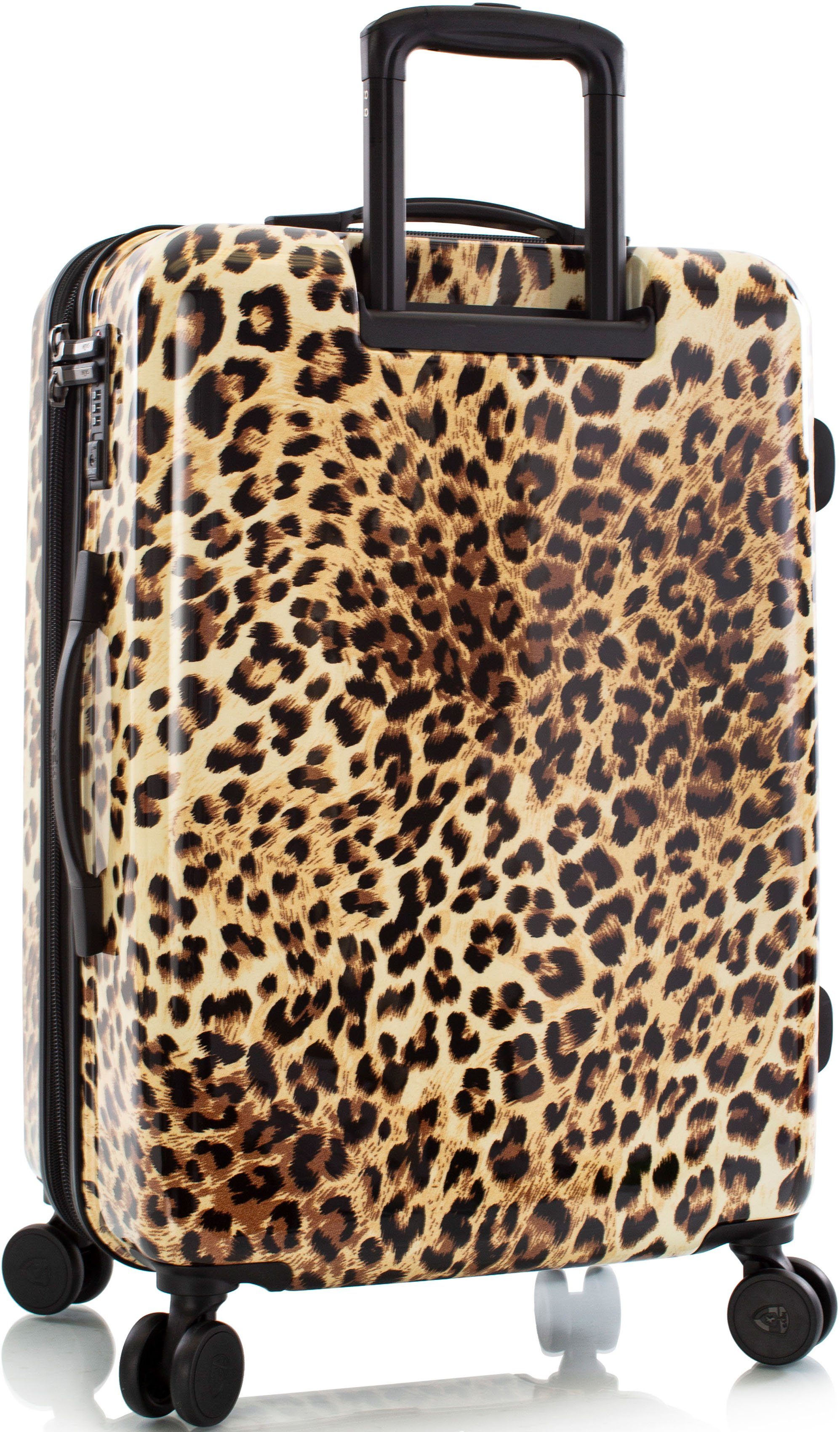 Heys Hardshell-trolley Leopard, 66 cm Heys x Joachim Llambi harde koffer volumevergroting