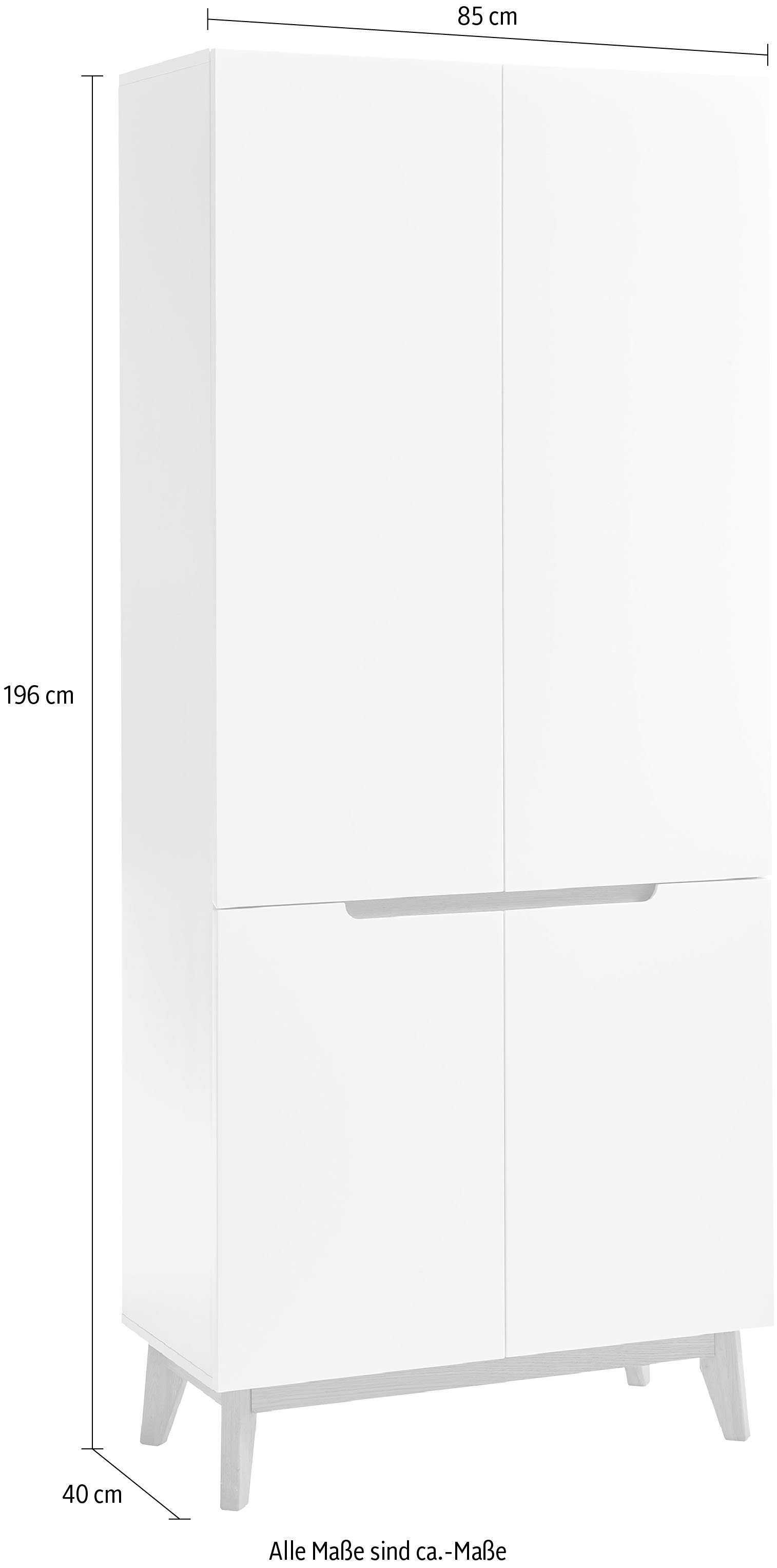 MCA furniture Kledingkast Cervo Breedte ca. 85 cm