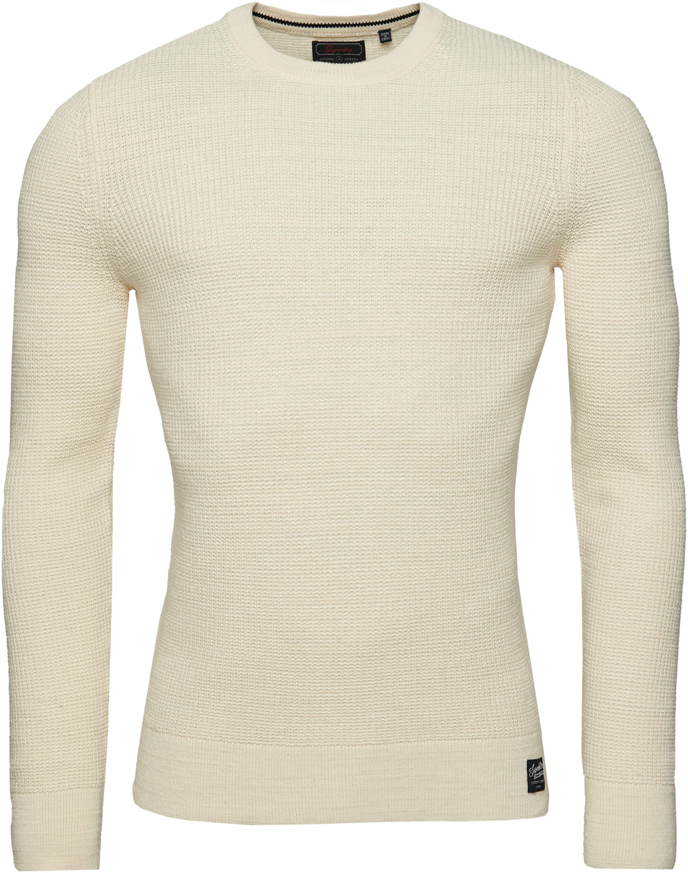 Superdry Gebreide trui TEXTURED CREW KNIT JUMPER