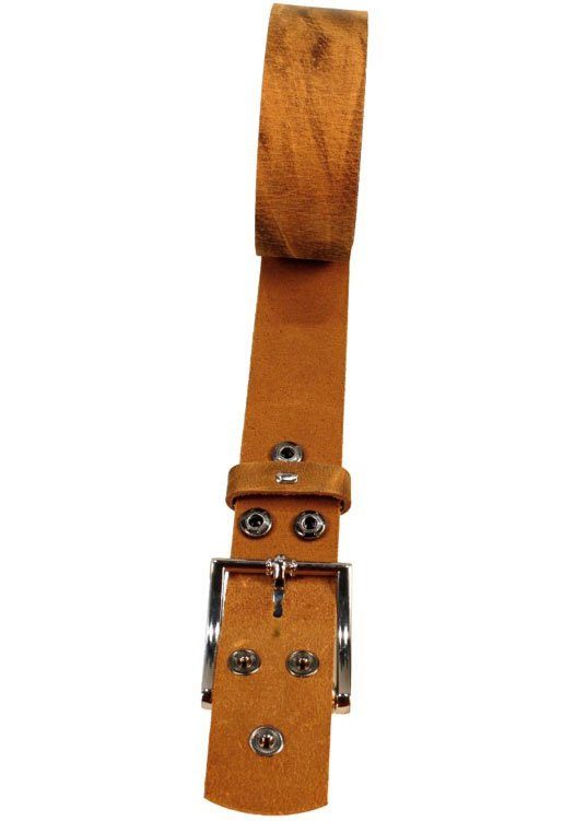 RETTUNGSRING by showroom 019° Leren riem met verwisselbare sluiting "rollen sluiting gematteerd"