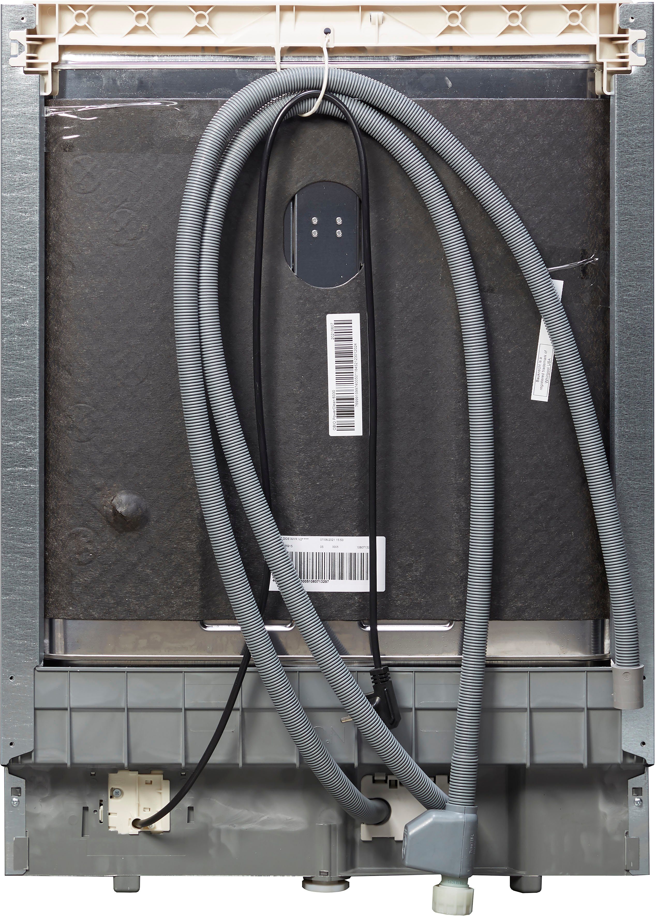 BAUKNECHT Volledig geïntegreerde vaatwasser OBIO POWERCLEAN 6330, 82 cm x 59,8 cm