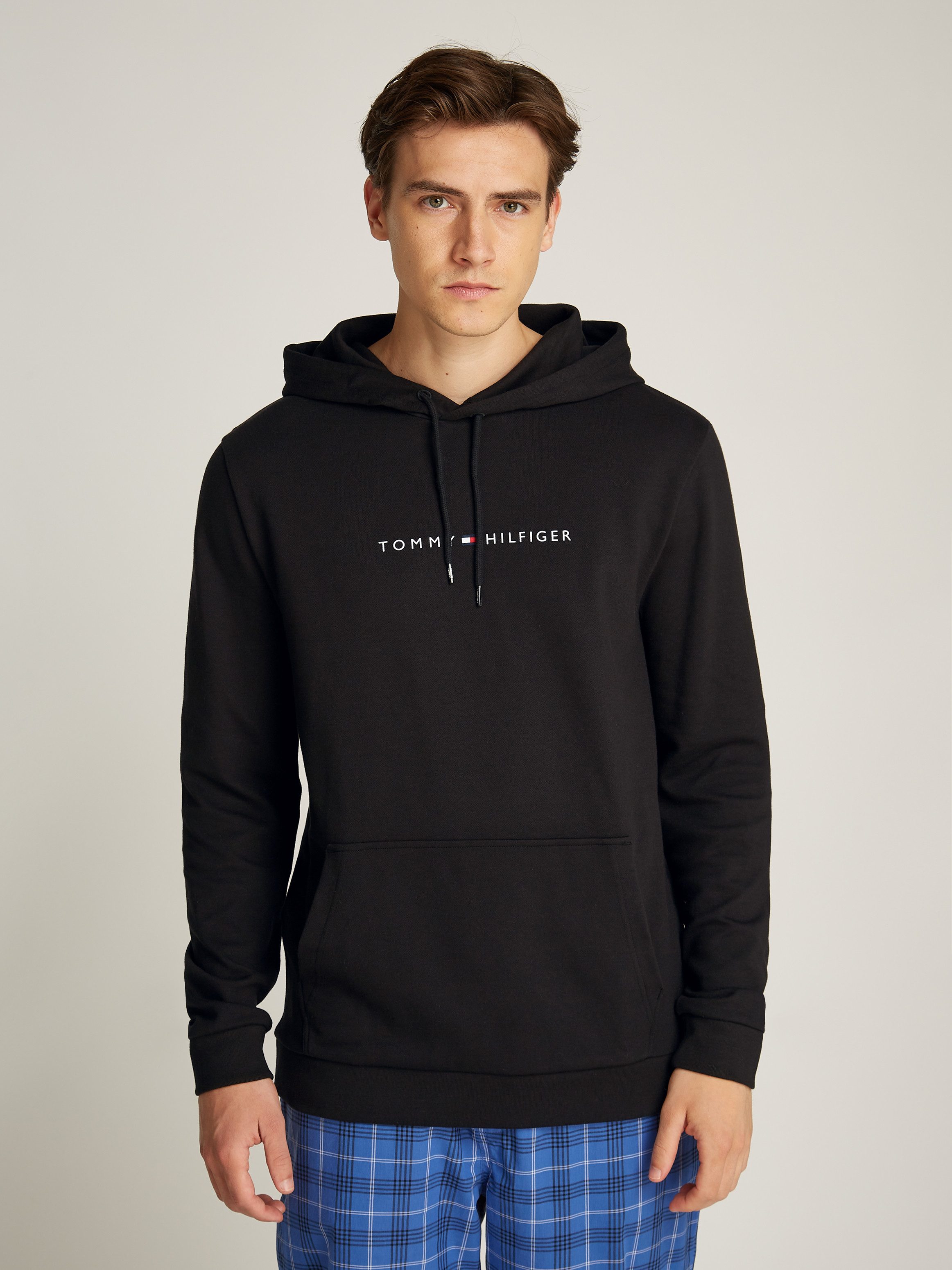 Tommy Hilfiger Underwear Hoodie OH HOODIE met kangoeroezak, logo-opdruk
