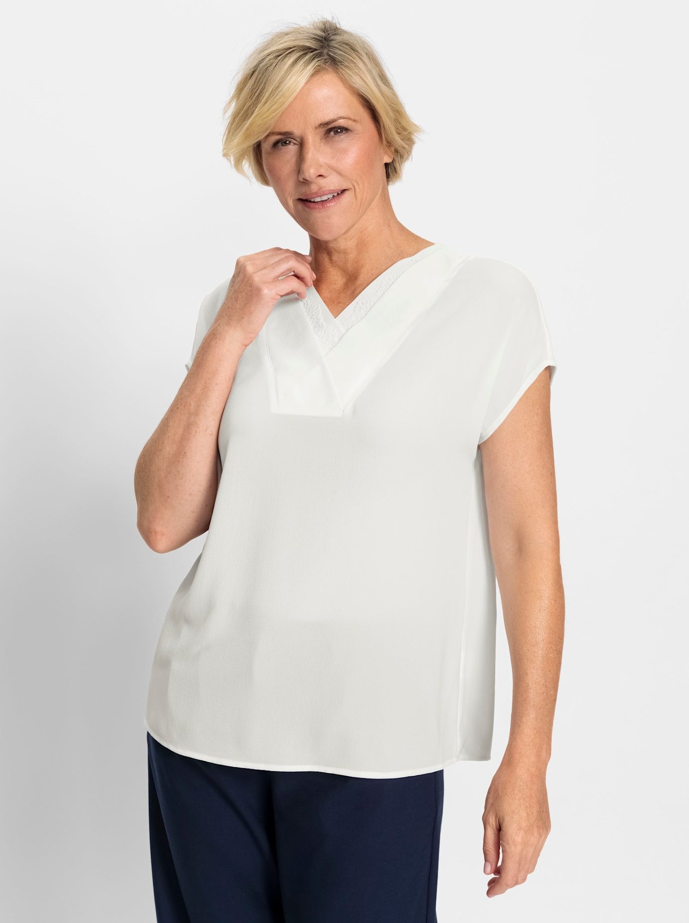Classic Blouse zonder sluiting