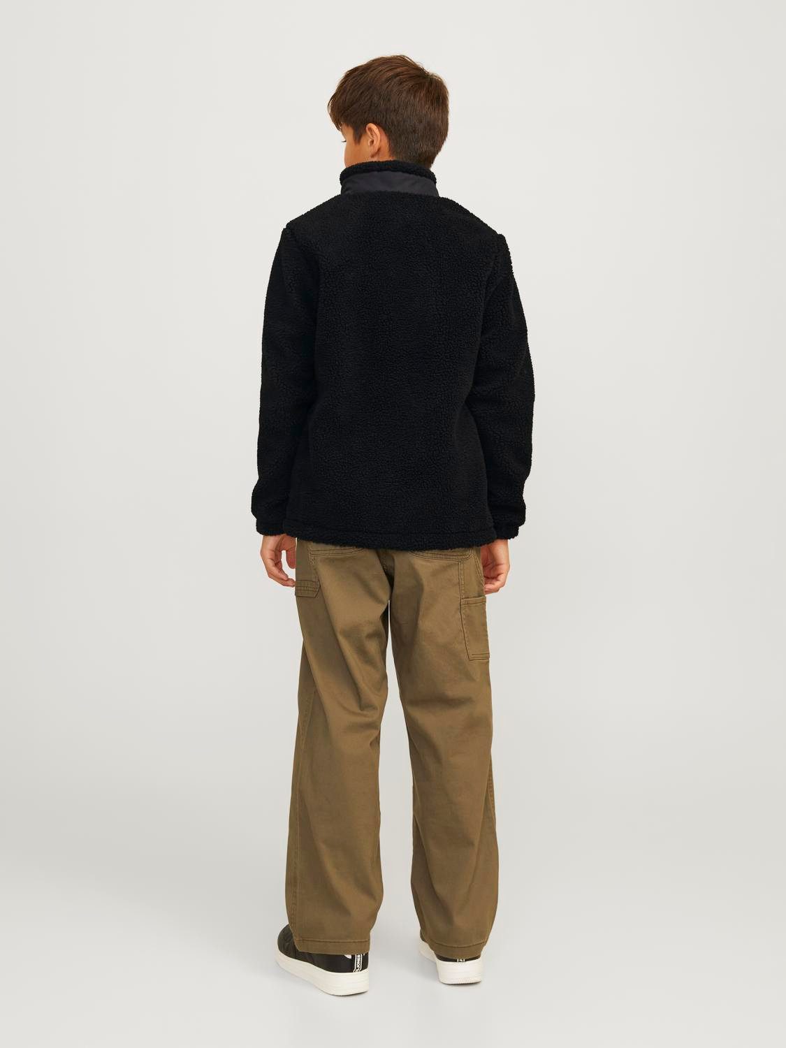 Jack & Jones Junior Pluchen jack JORVESTERBRO TEDDY JACKET AW24 JNR