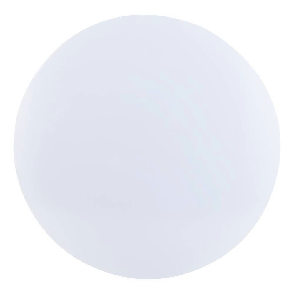 EGLO Led-plafondlamp FRANIA plafondlamp, wit, lage opbouw, Watt, kantoor Plafondlamp, plafondlamp, Lamp voor de woonkamer, kleur: wit, Ø: 43 cm (1 stuk)