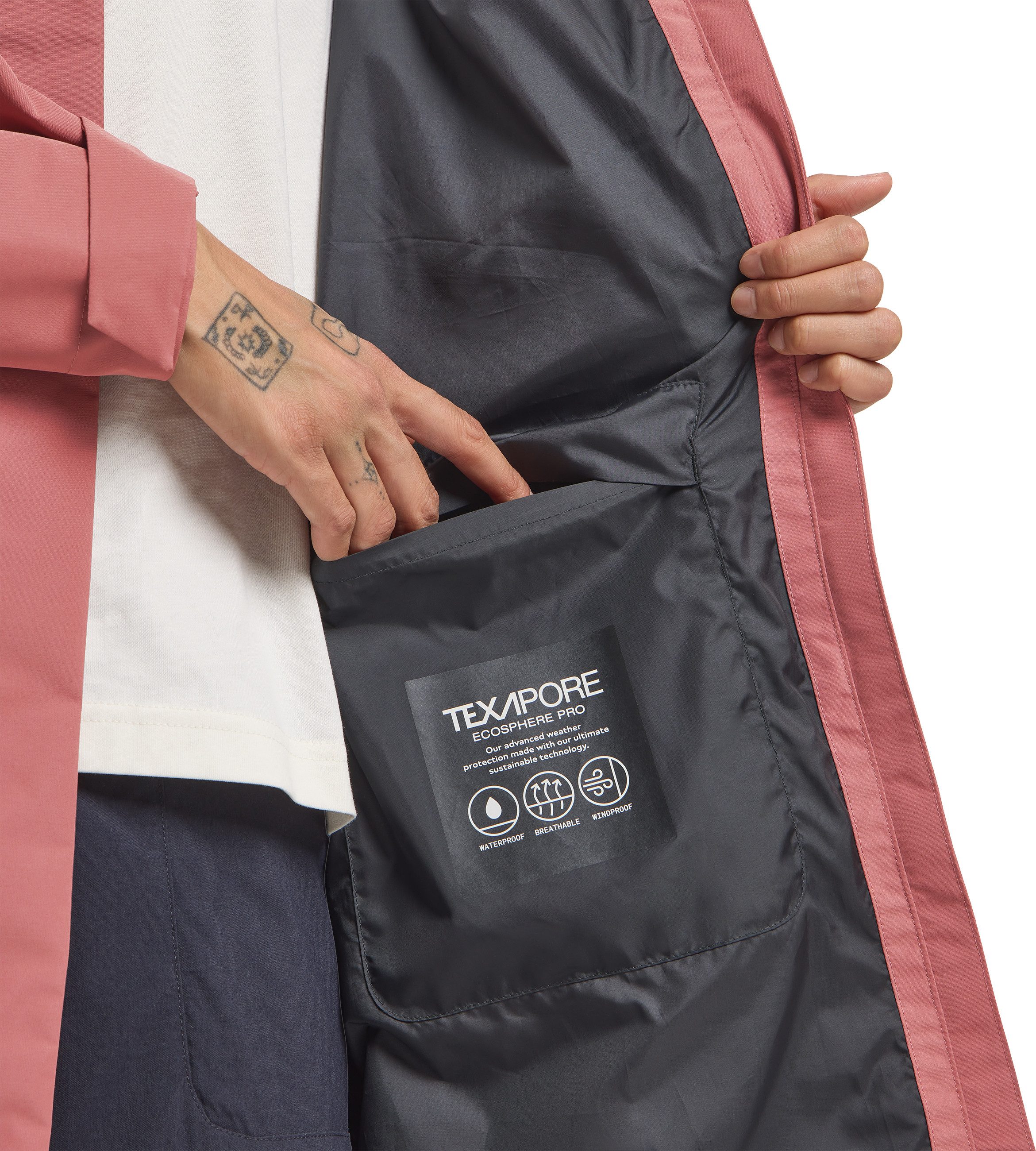 Jack Wolfskin Functionele jas TERRAVIEW 2L COAT W