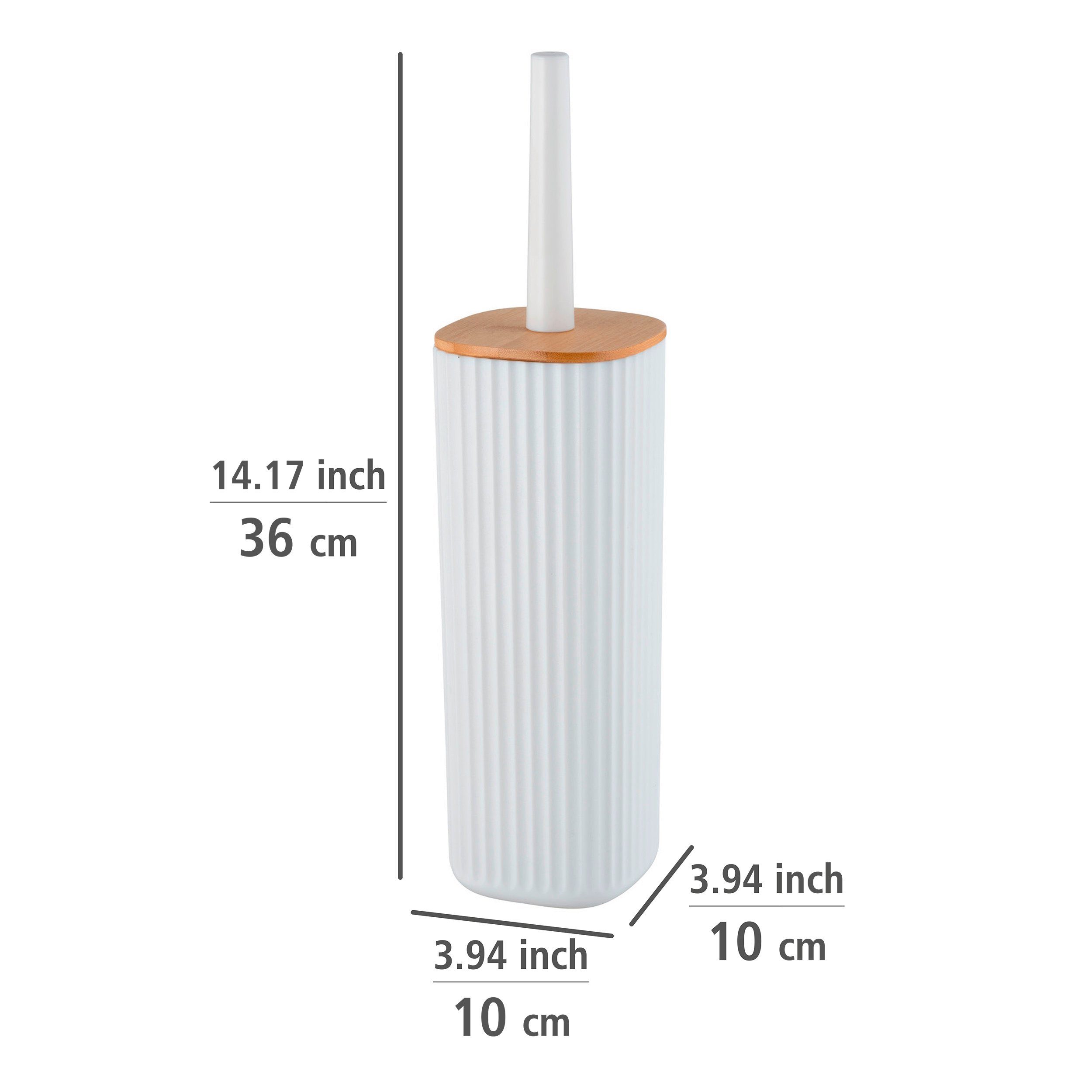 WENKO Toiletset Rotello wit, met gesloten model