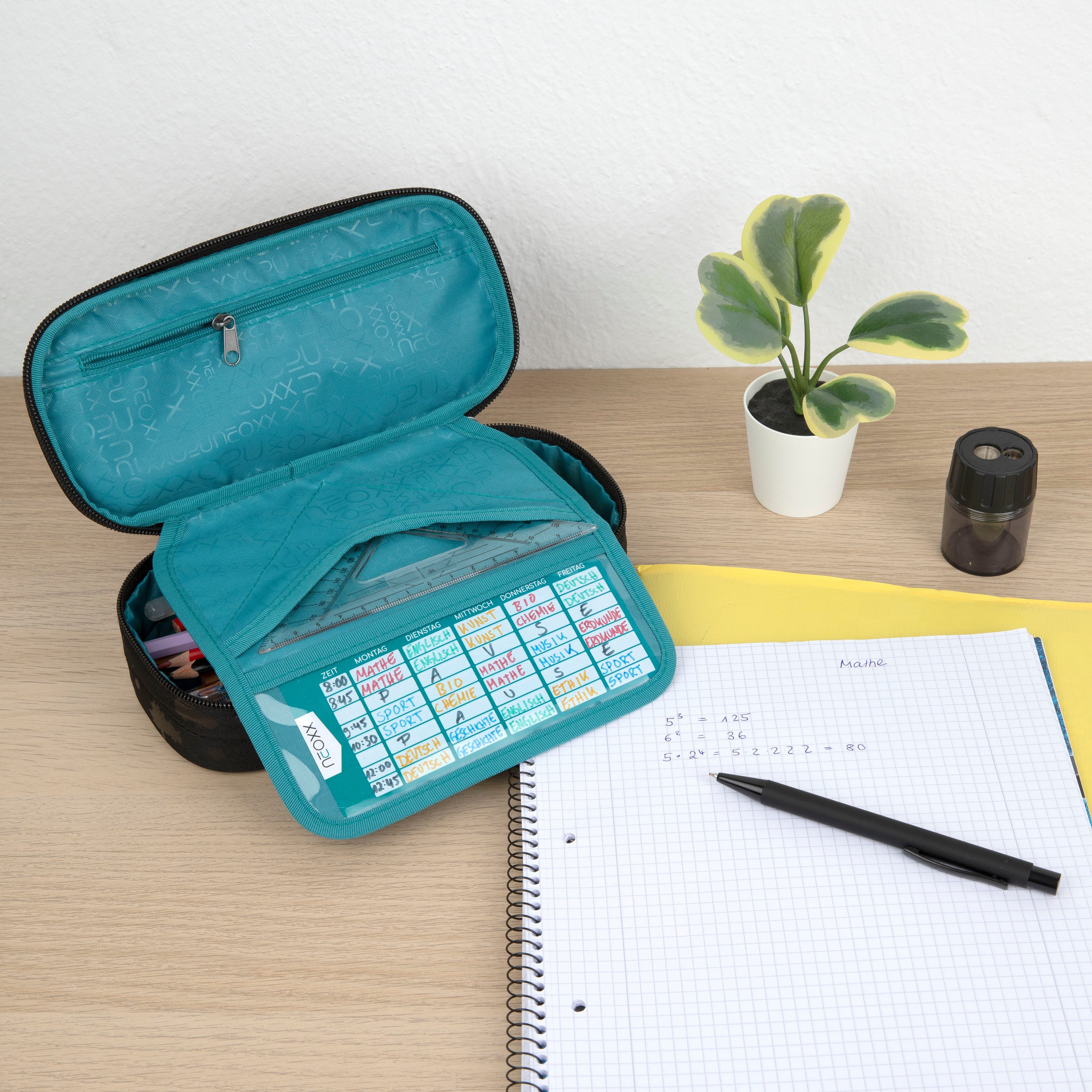 neoxx Etui Jump, Splash Black gedeeltelijk van gerecycled materiaal