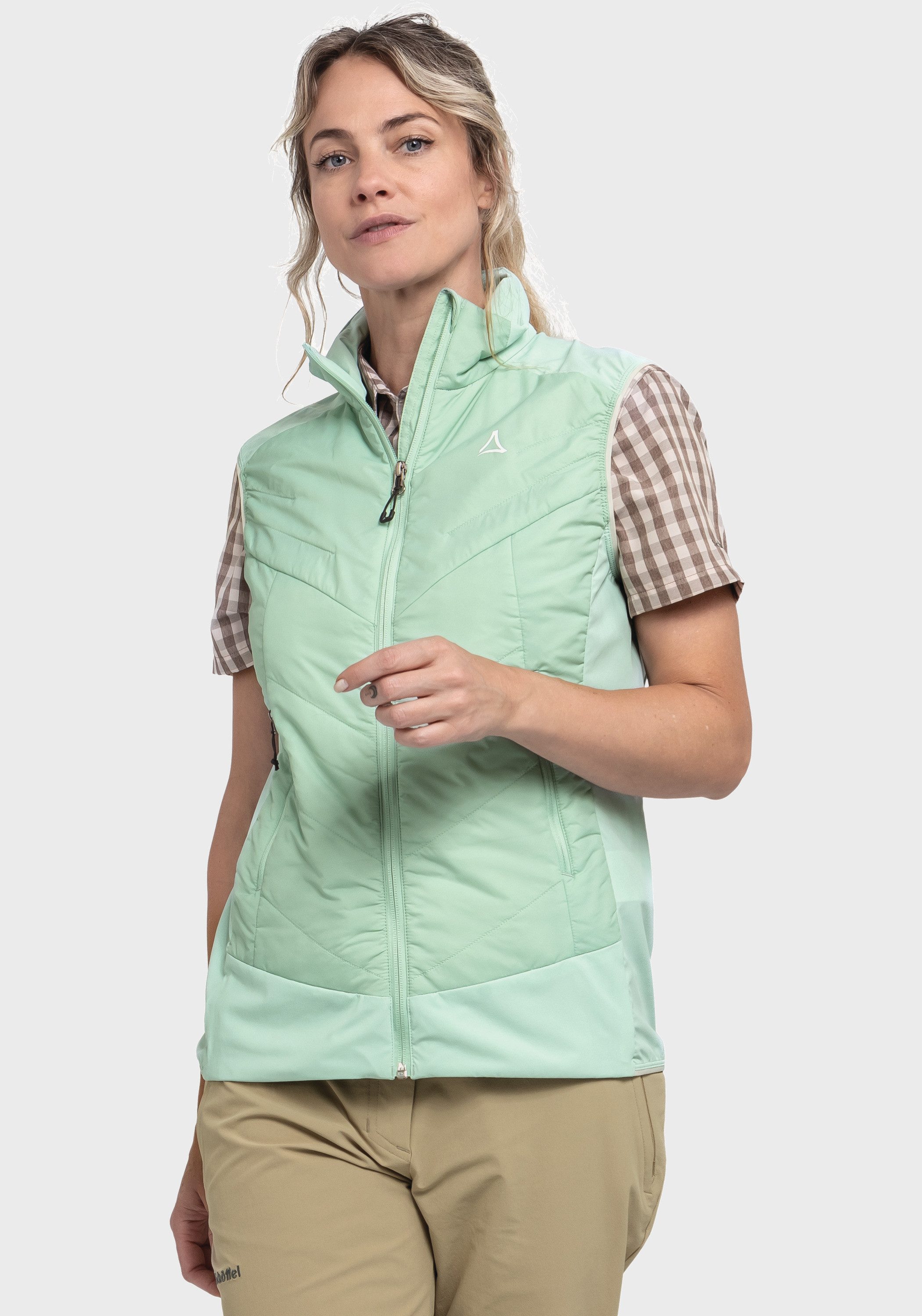 Schöffel Functionele bodywarmer Hiking Hybrid Vt Style Blaueis WMS