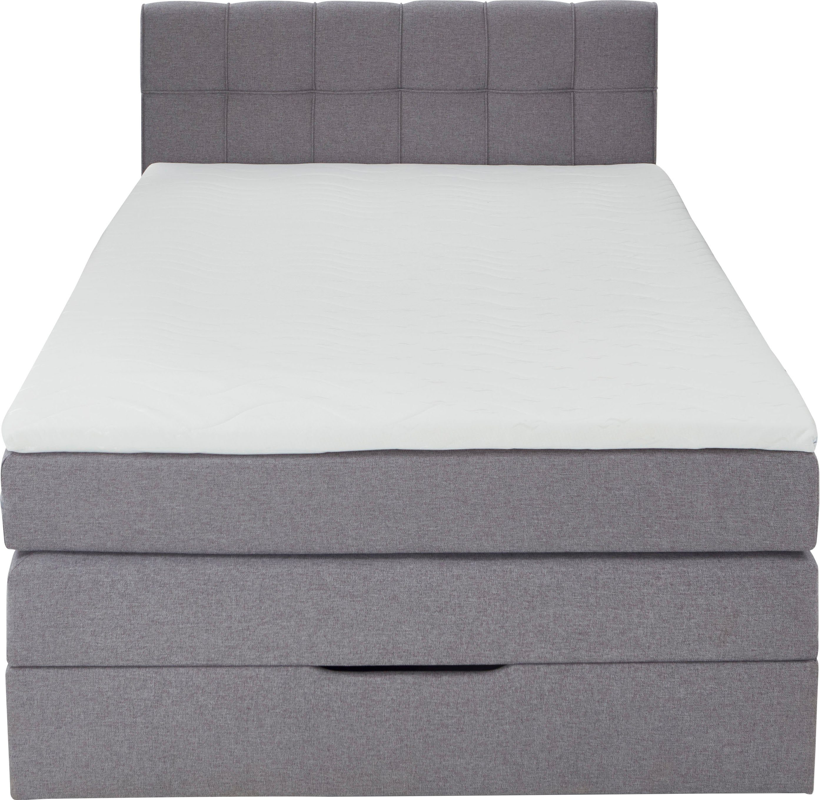INOSIGN Boxspring Fornoli incl. topmatras en bedkist, h3 in twee matrassoorten