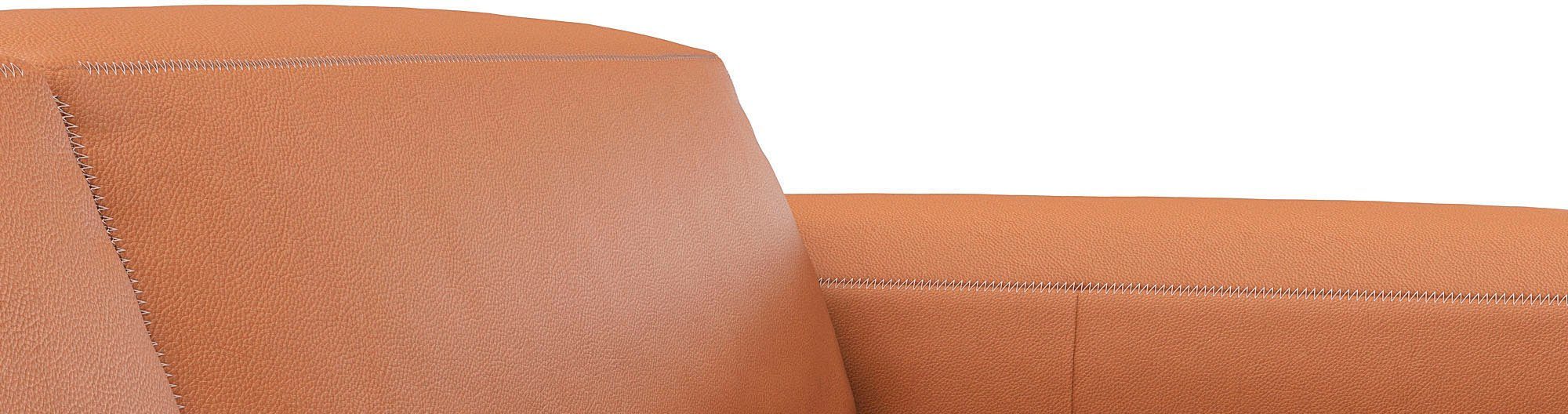 FLEXLUX Hoekbank Lucera, super comfortabel door hoogwaardige zitconstructie met koudschuim