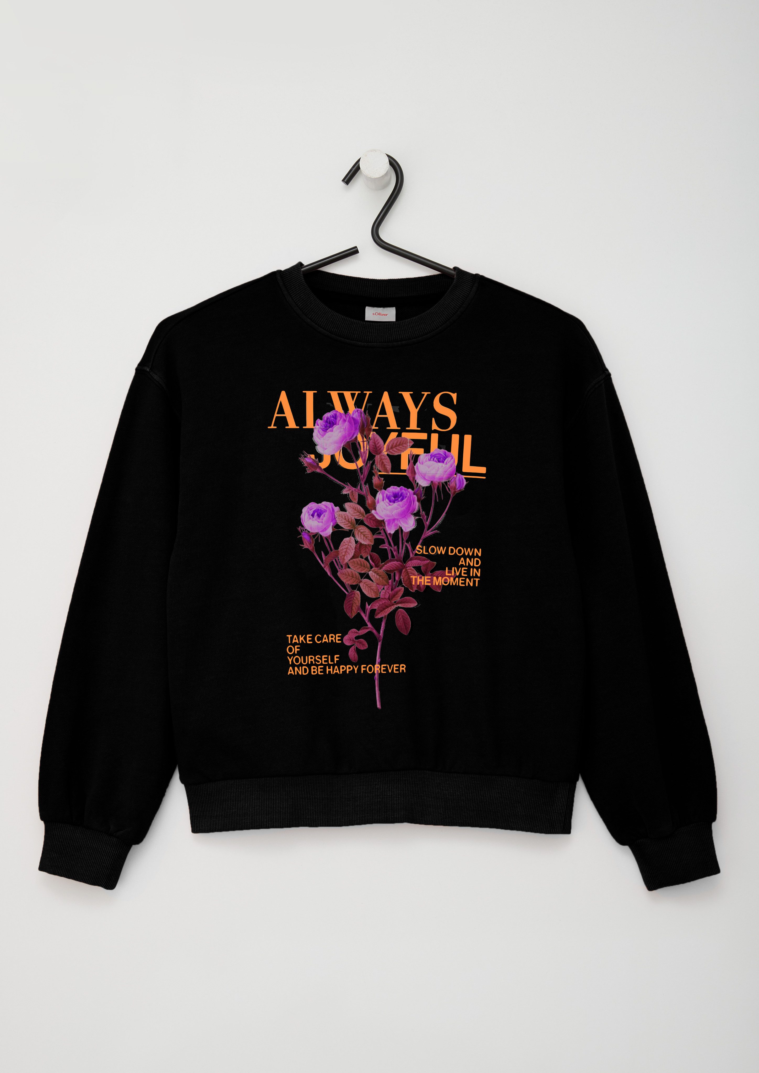 s.Oliver RED LABEL Junior Sweater met frontprint