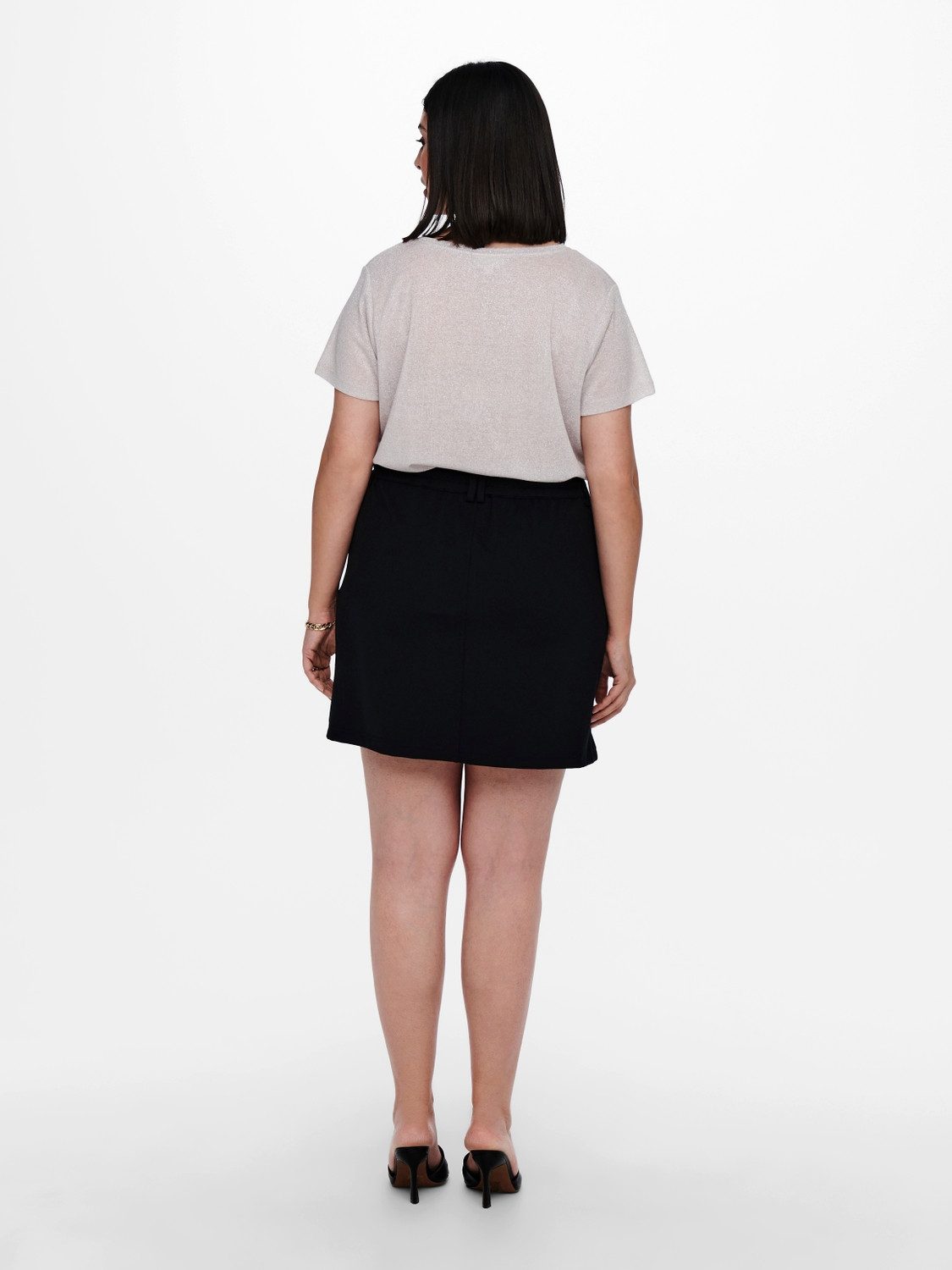 ONLY CARMAKOMA Minirok CARGOLDTRASH LIFE EASY SKIRT PNT