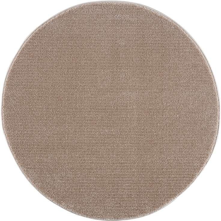 Carpet City Vloerkleed Frisé-tapijt FANCY900 Korte pool, uni, 3D-look, strepen-look