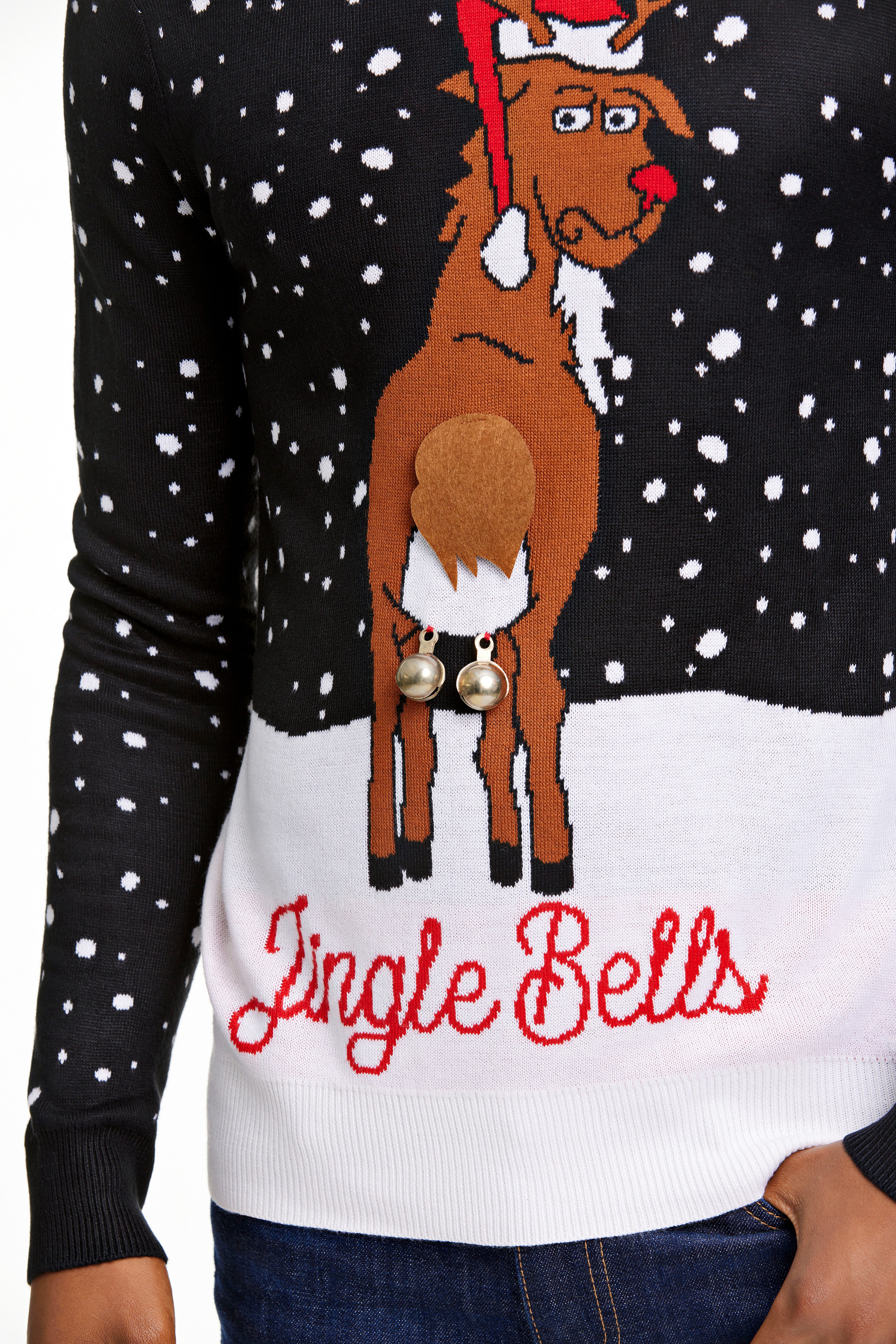 LINDBERGH Kersttrui in kerst-look