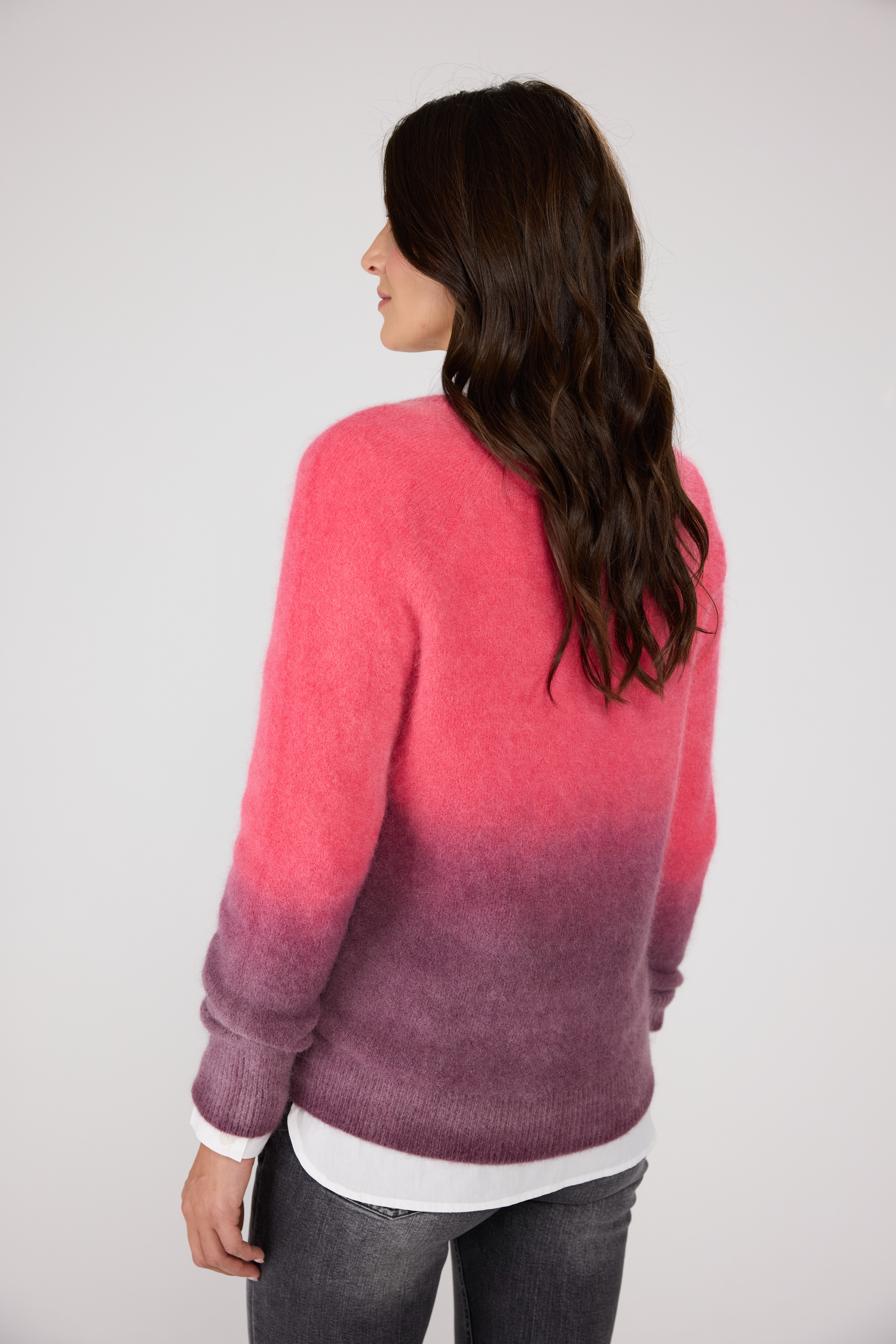 Lieblingsstück Trui met ronde hals AmilyL met verloop