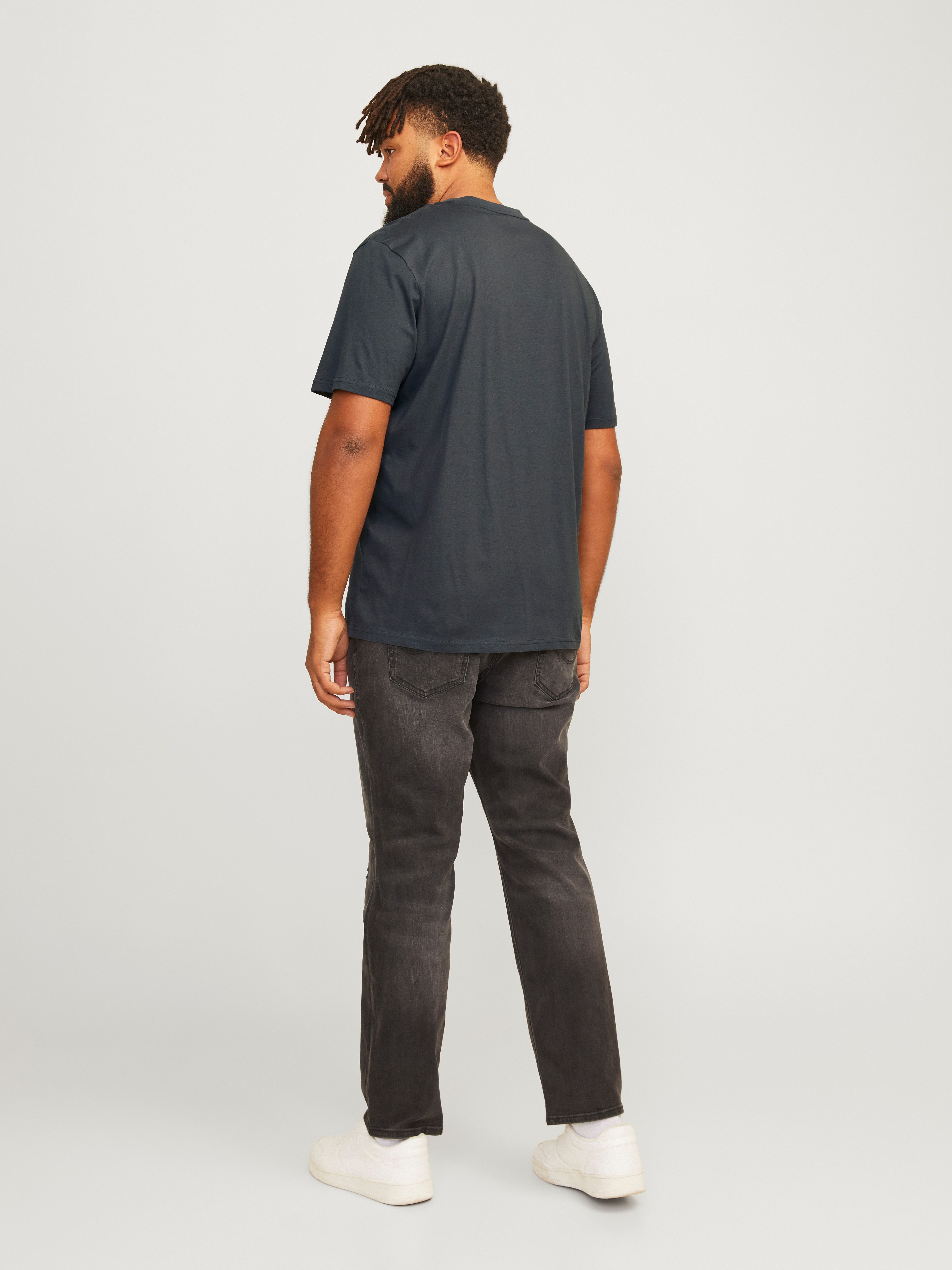 Jack & Jones PlusSize Shirt met korte mouwen JORVESTERBRO TEE SS CREW NECK NOOS PLS
